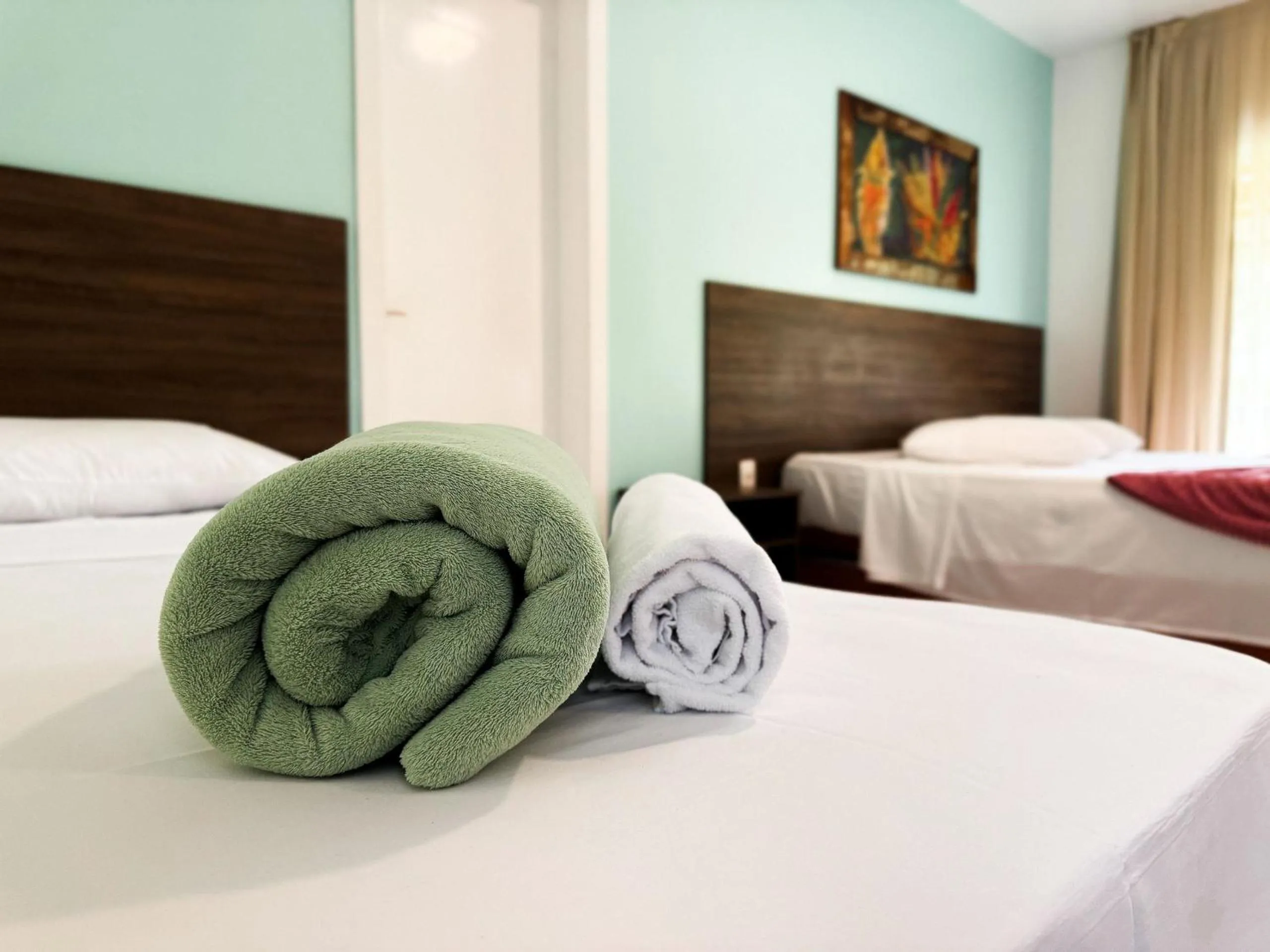 Bed in Pousada Bernúncia