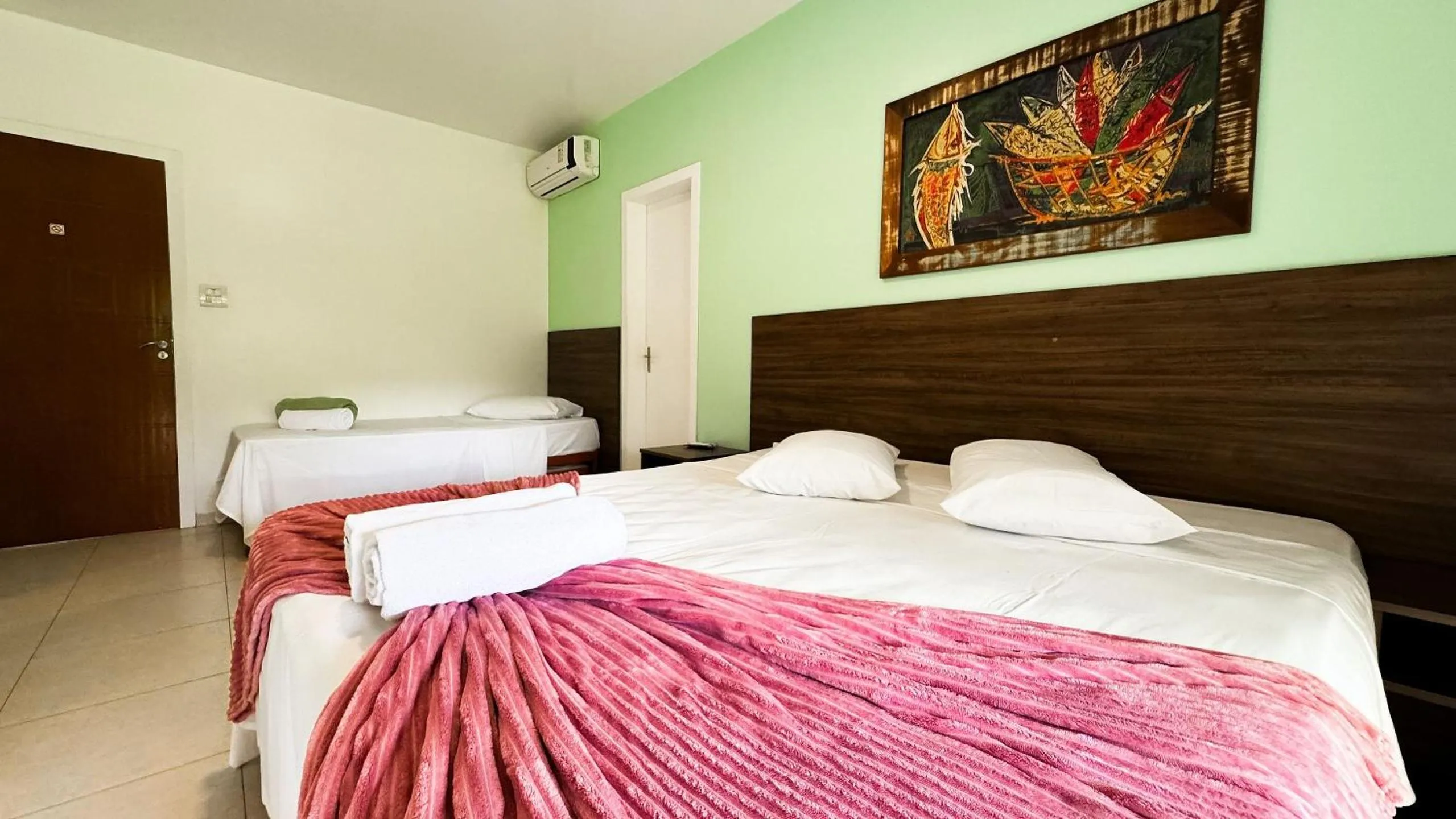 Bed in Pousada Bernúncia