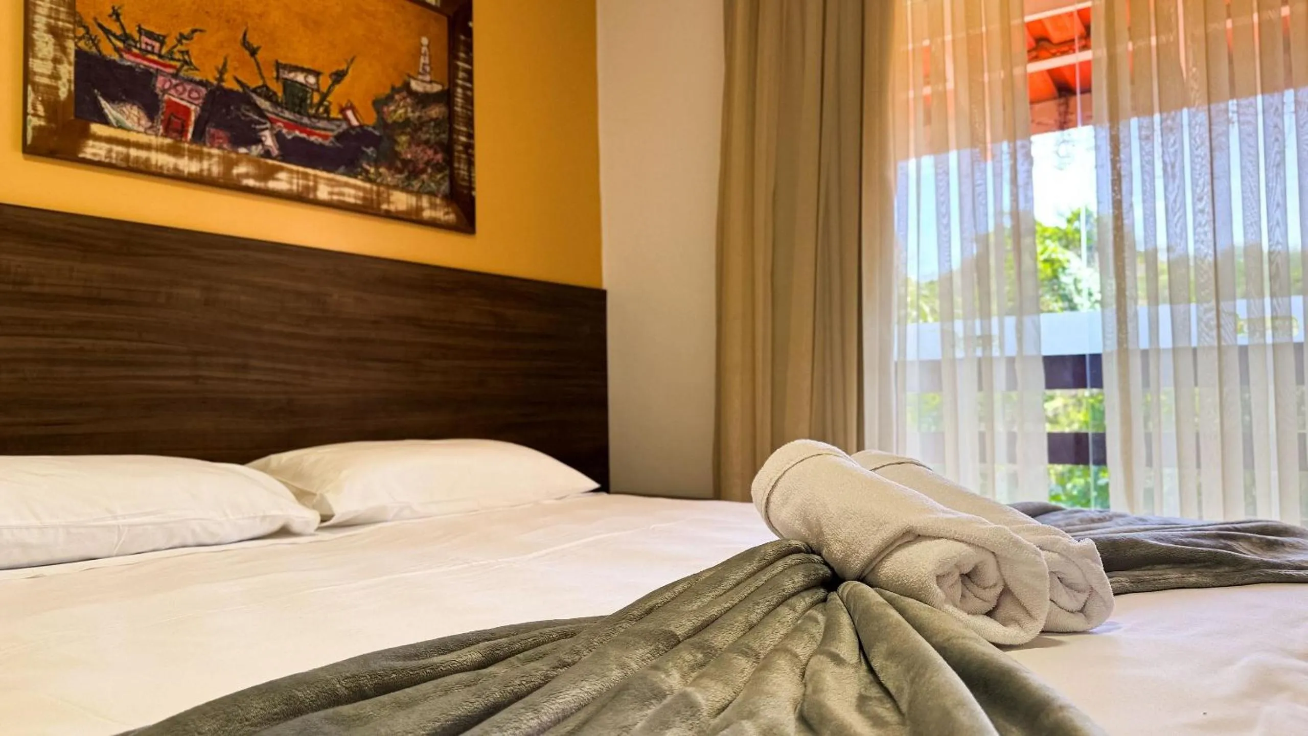 Bed in Pousada Bernúncia