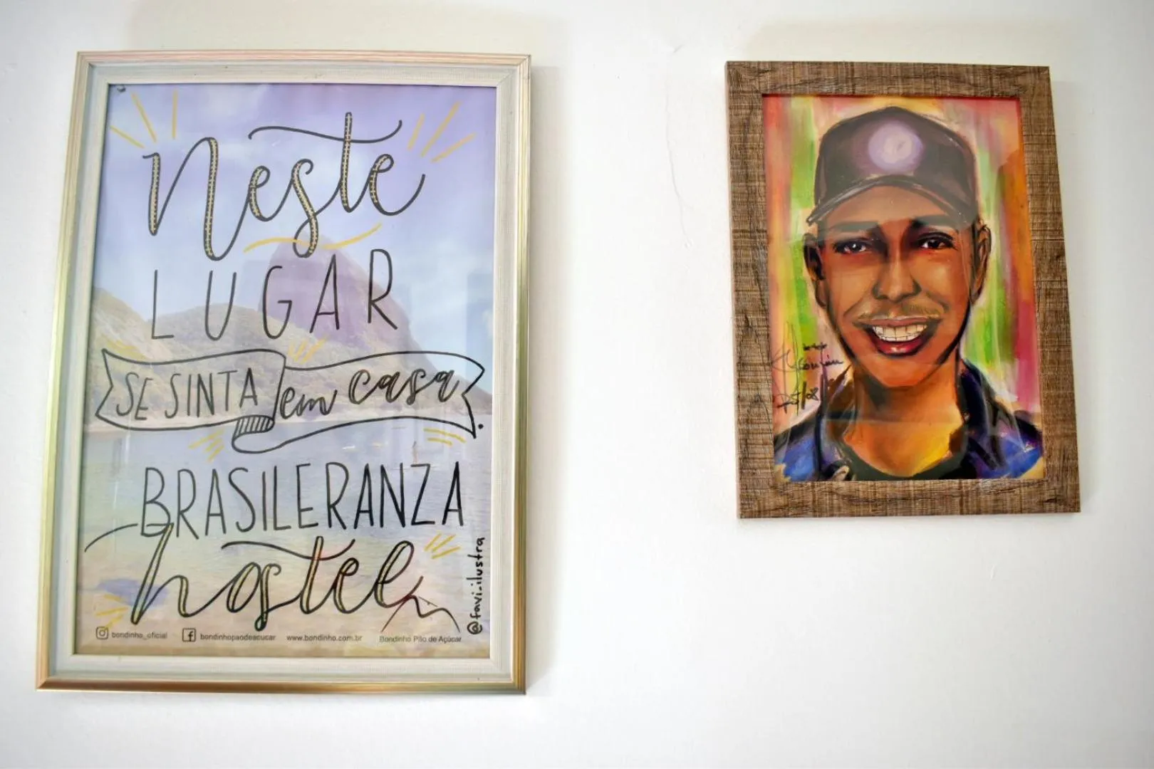 Living room in Brasileranza Hostel