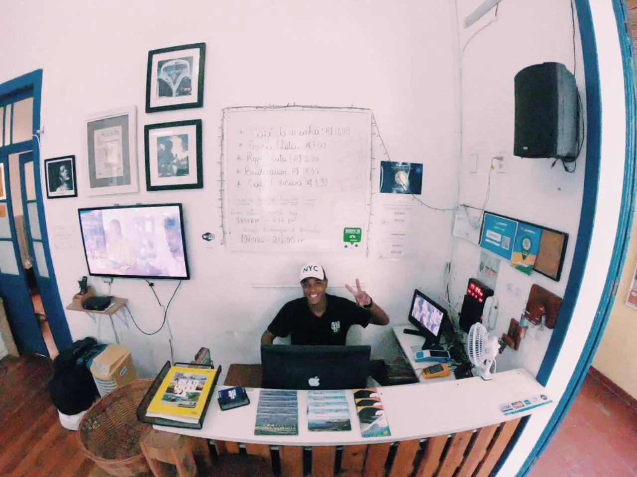 Family in Brasileranza Hostel