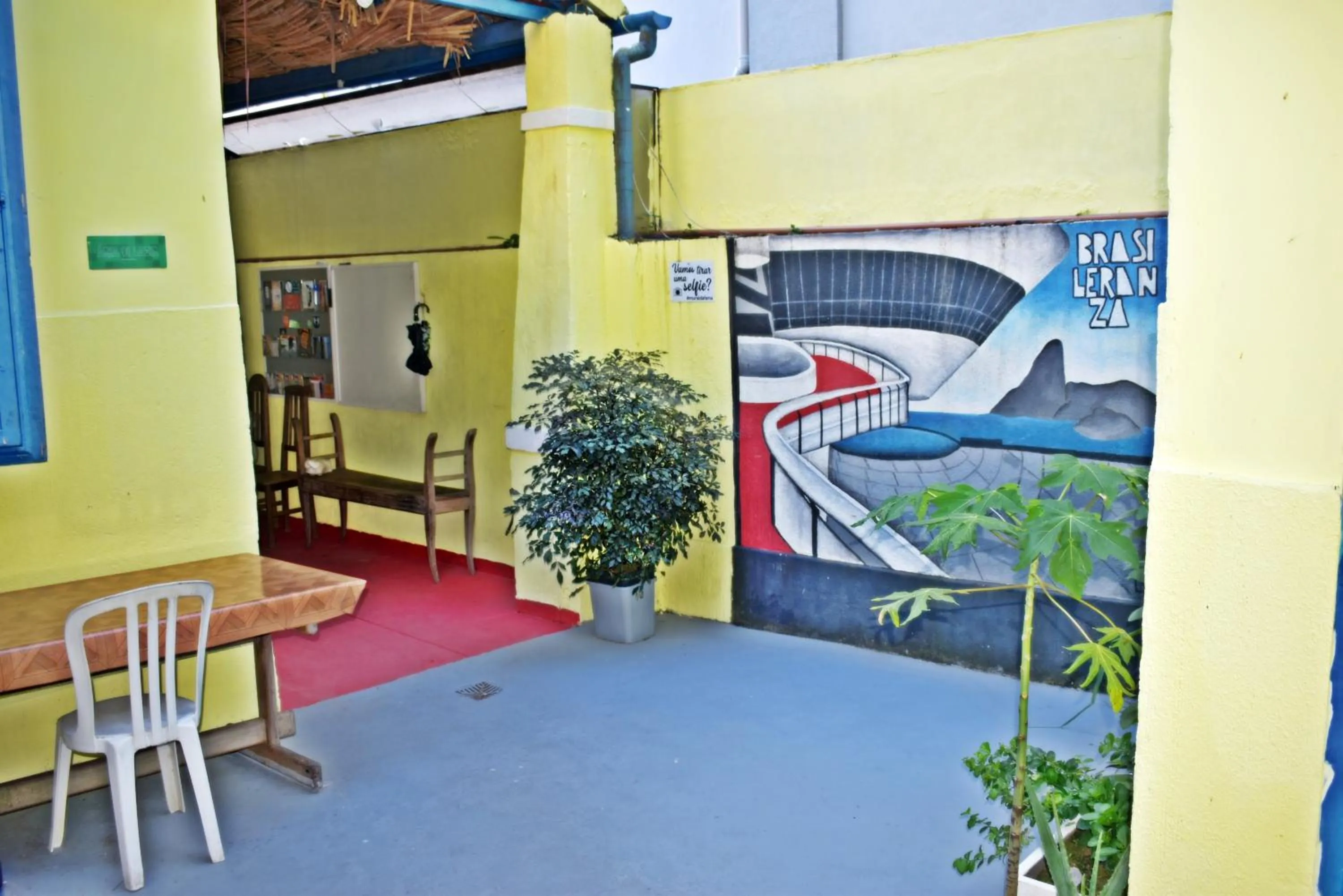 Floor plan in Brasileranza Hostel