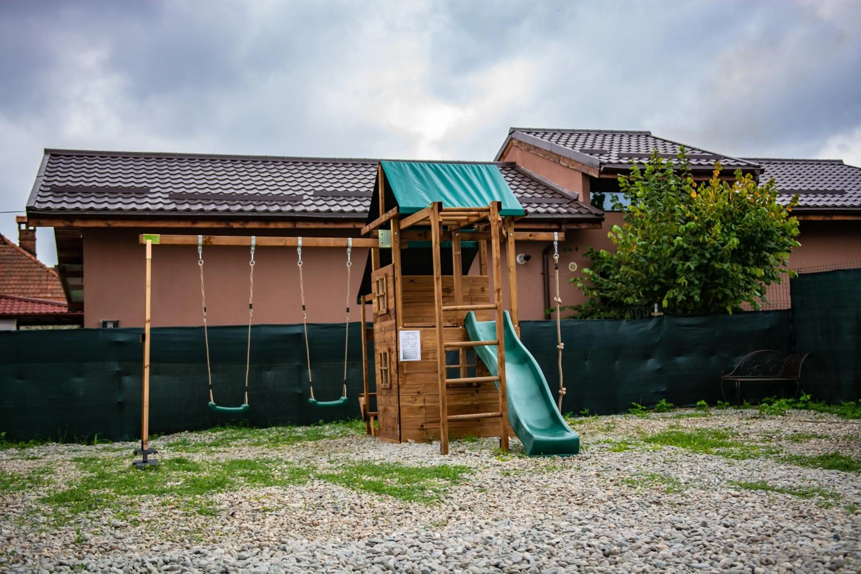 Children play ground in Boutique Hotel Casa Medievala