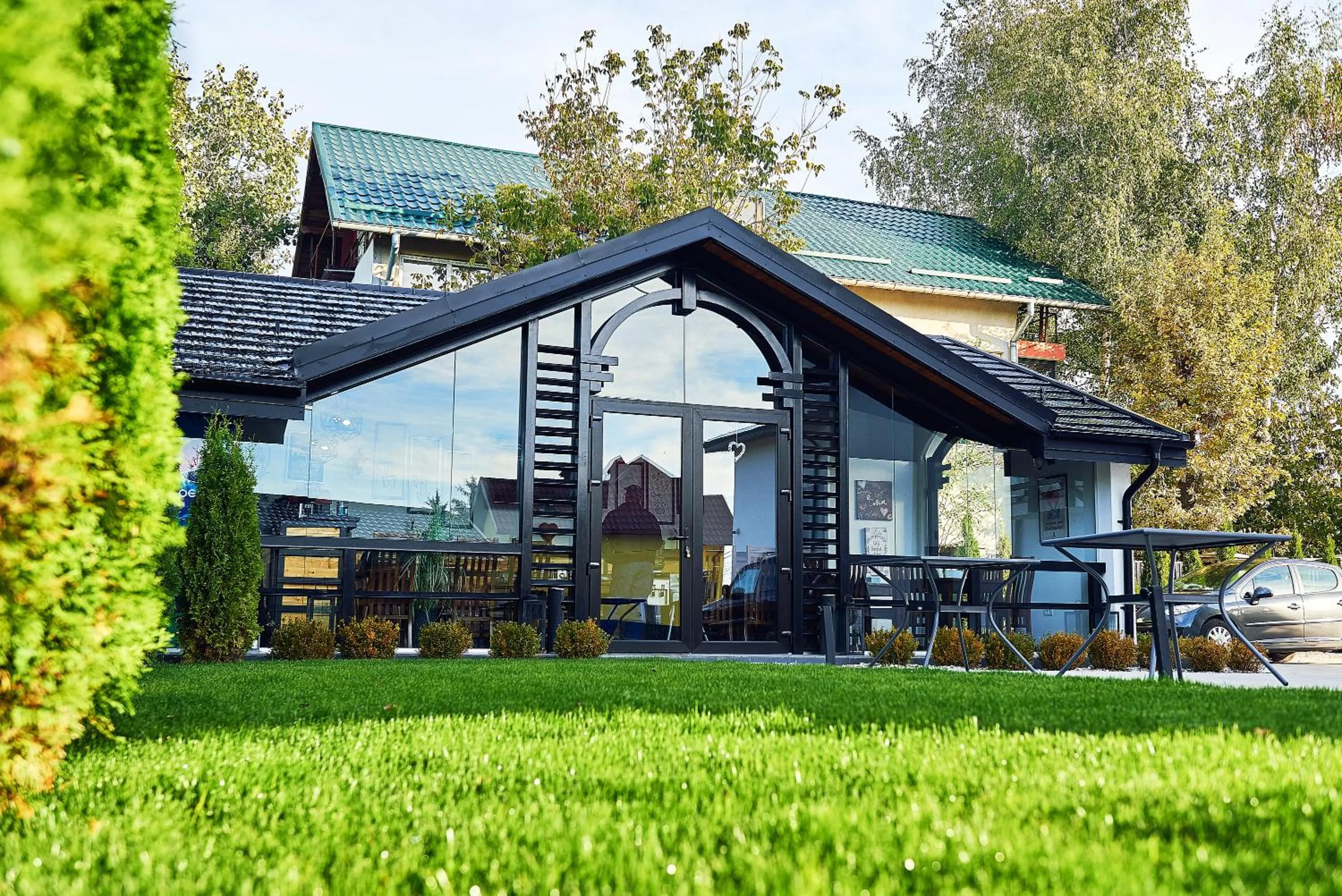 Property building in Boutique Hotel Casa Medievala