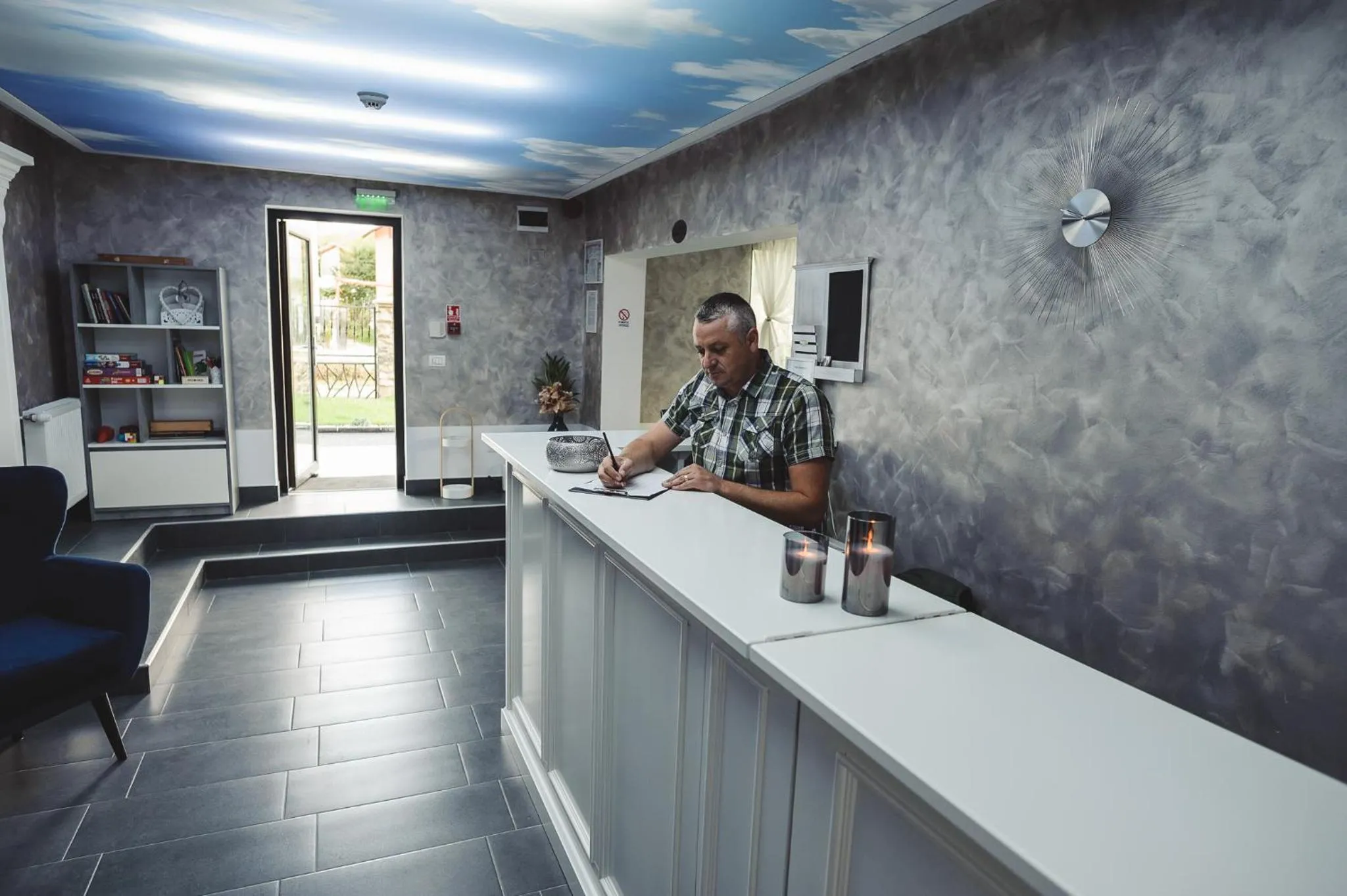 Lobby or reception in Boutique Hotel Casa Medievala