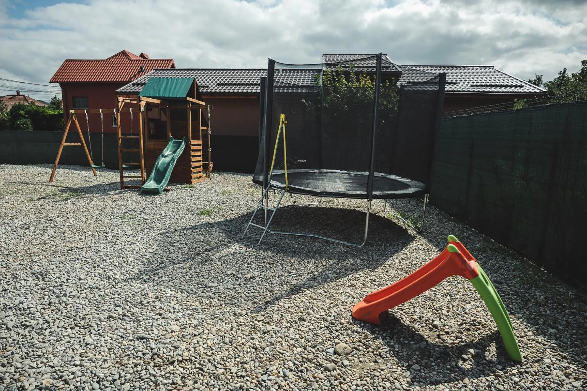 Children play ground in Boutique Hotel Casa Medievala