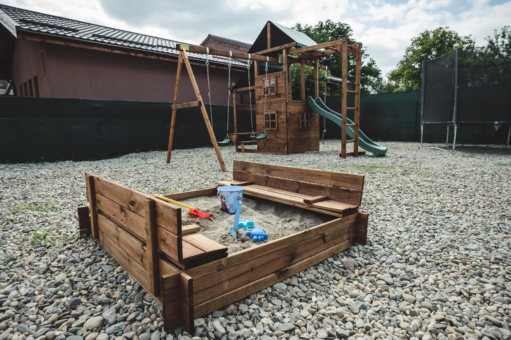 Children play ground in Boutique Hotel Casa Medievala