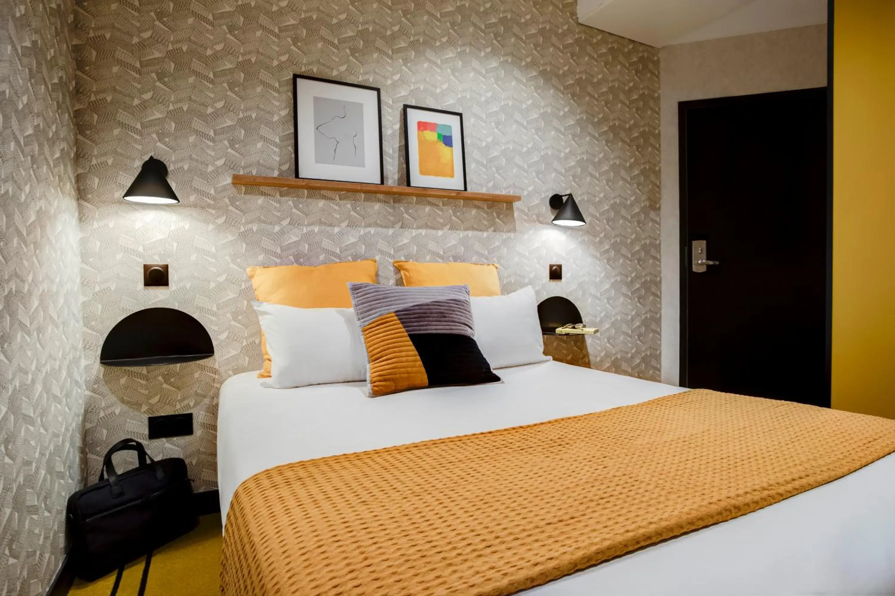 Bed in Republik Hotel Bed in Republik Hotel