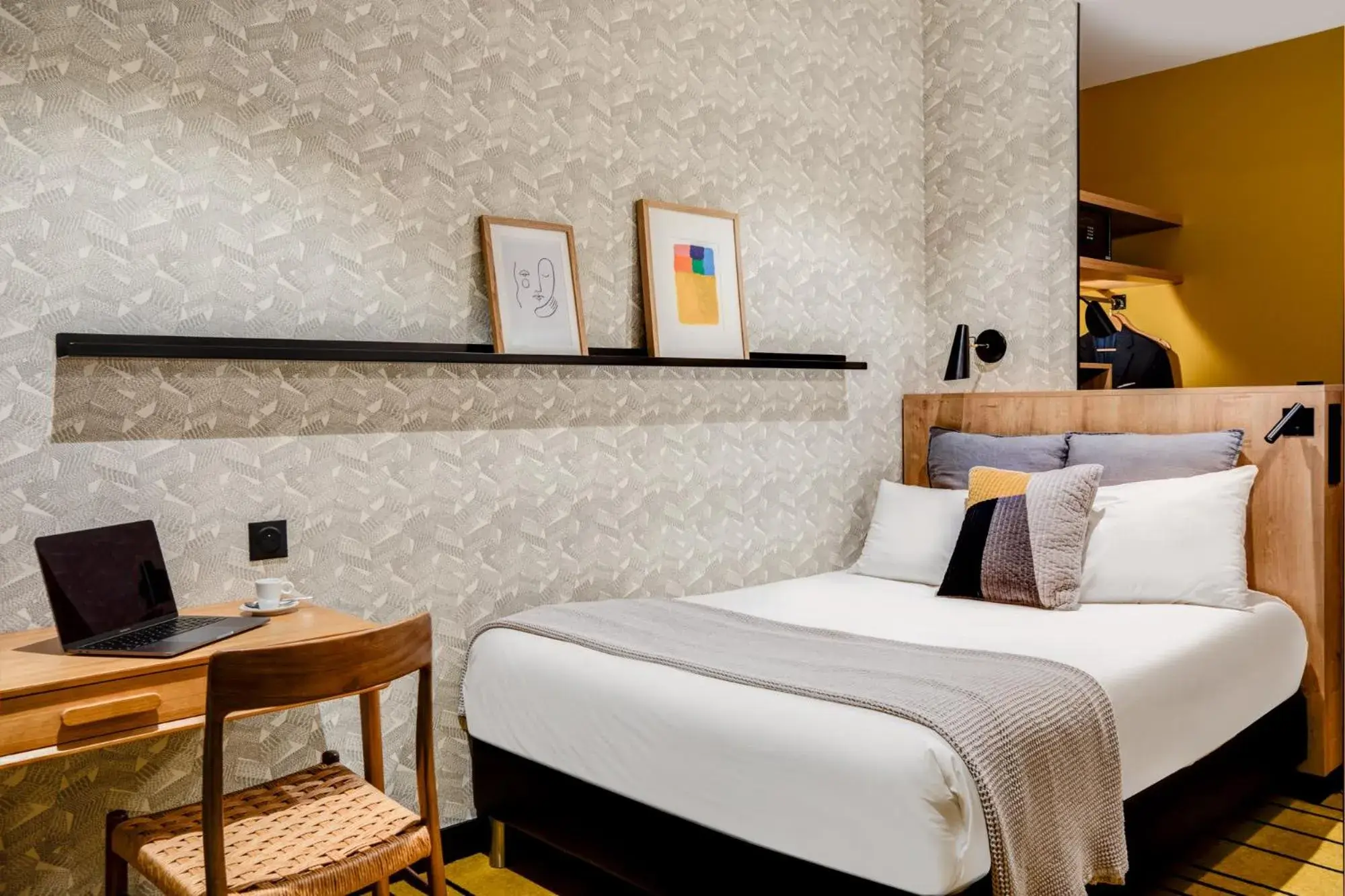 Bed in Republik Hotel Bed in Republik Hotel