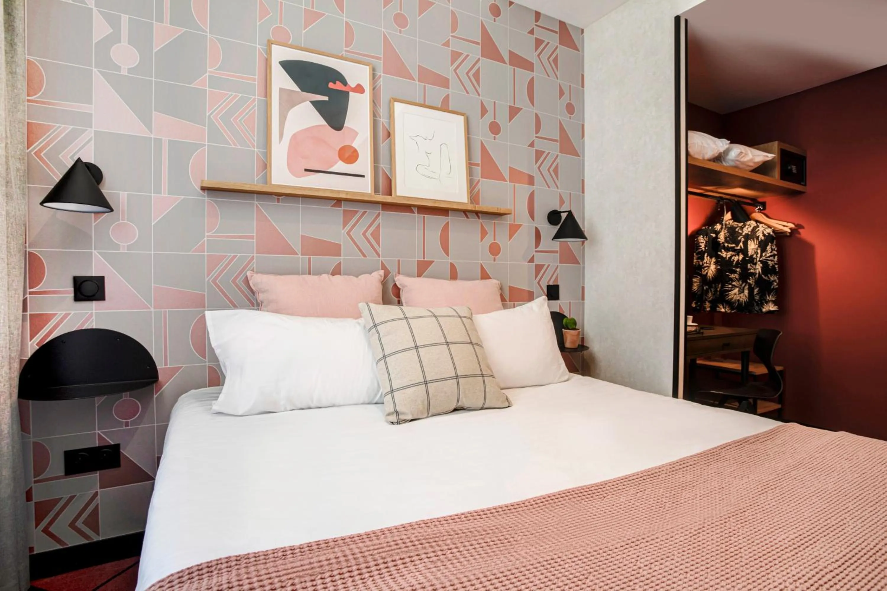 Bed in Republik Hotel