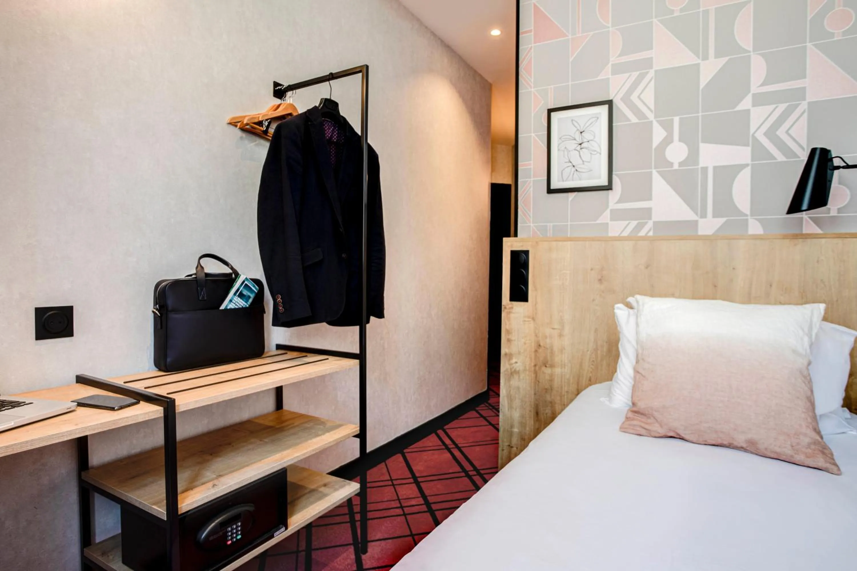 Bed in Republik Hotel