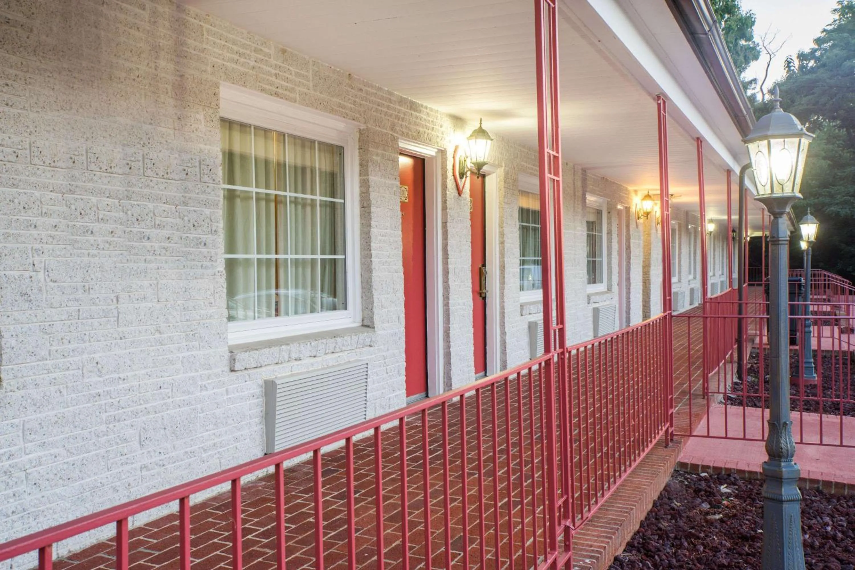 Property building in The Hillside Hotel