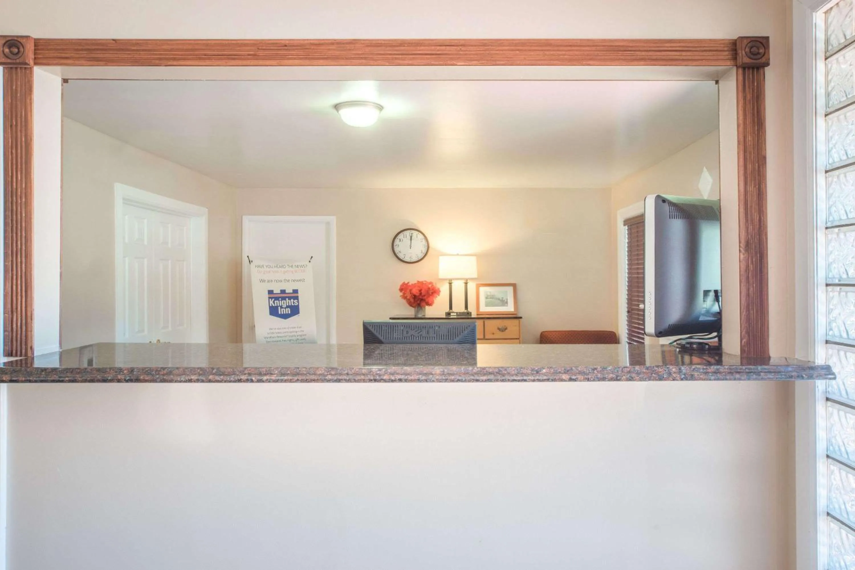 Lobby or reception in The Hillside Hotel