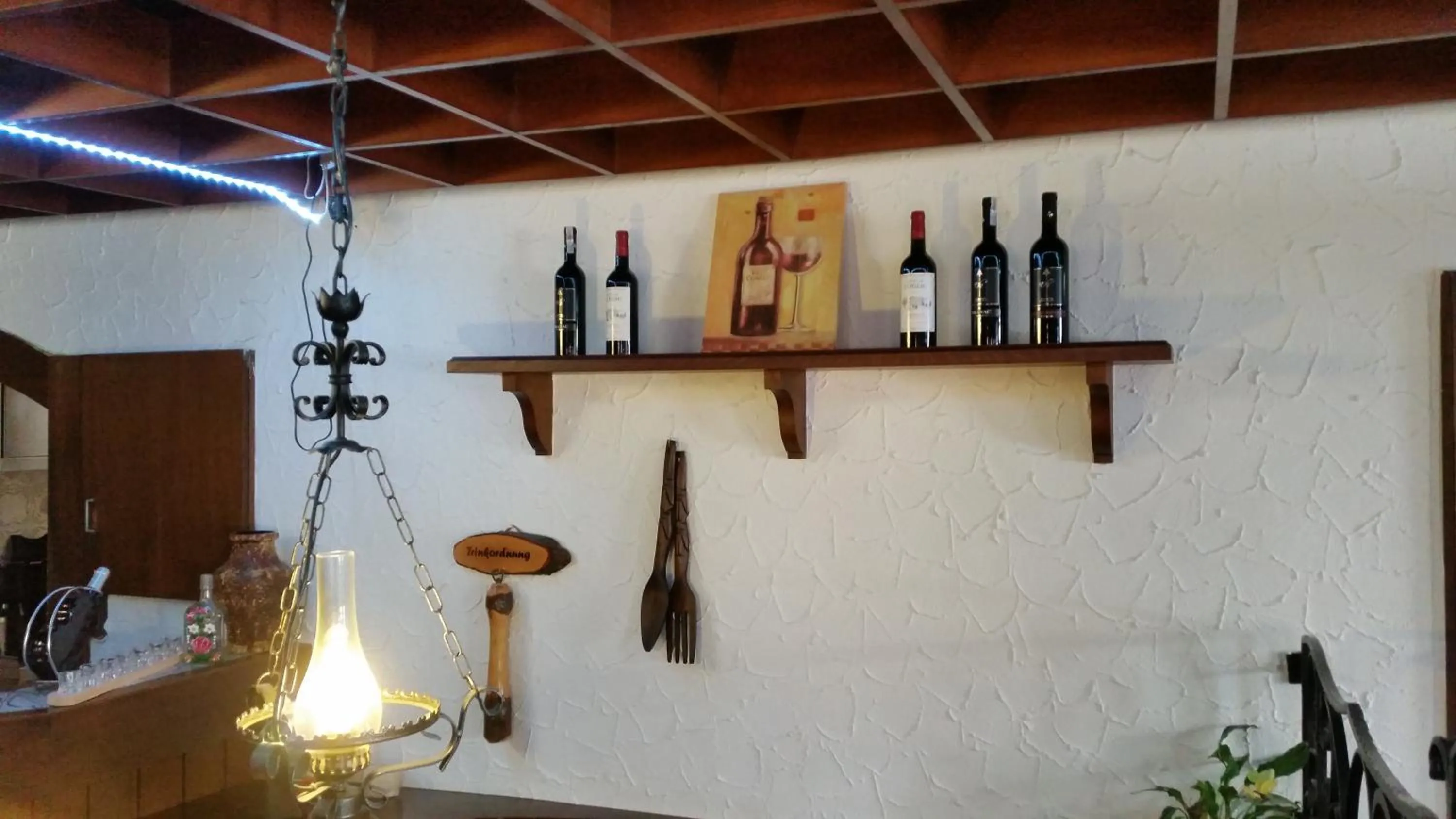 Decorative detail in Hotel Dorfschenke