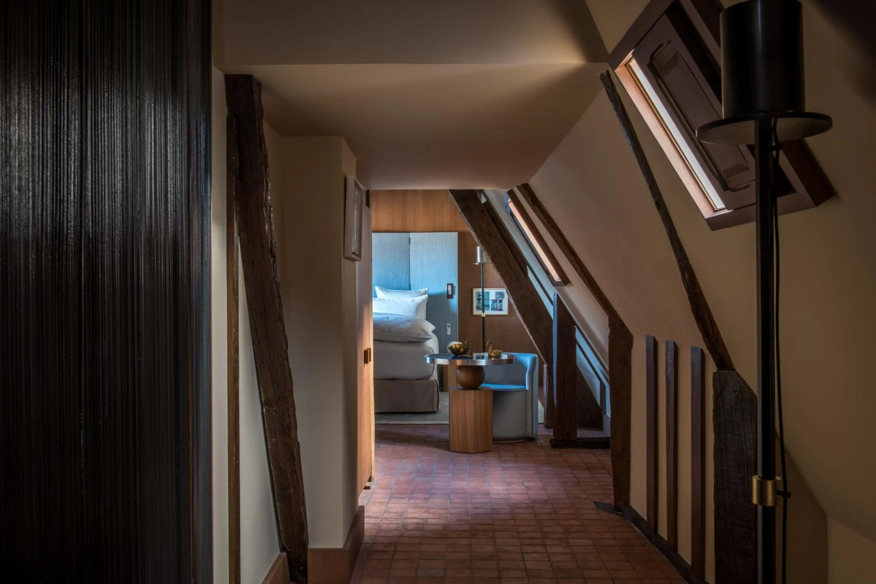 Bedroom in Cour des Vosges - Evok Collection