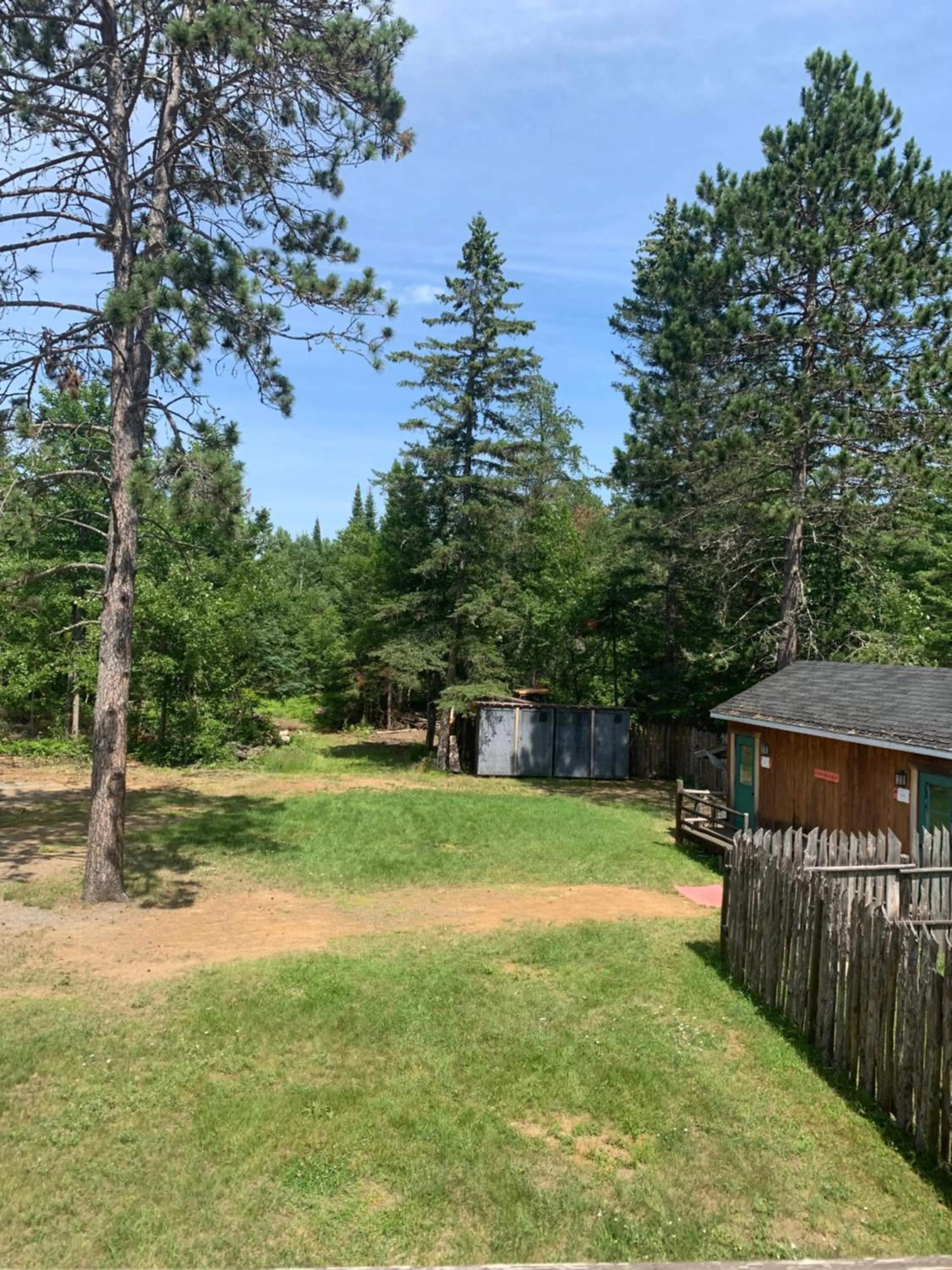 Garden in L'Auberge Refuge du Trappeur