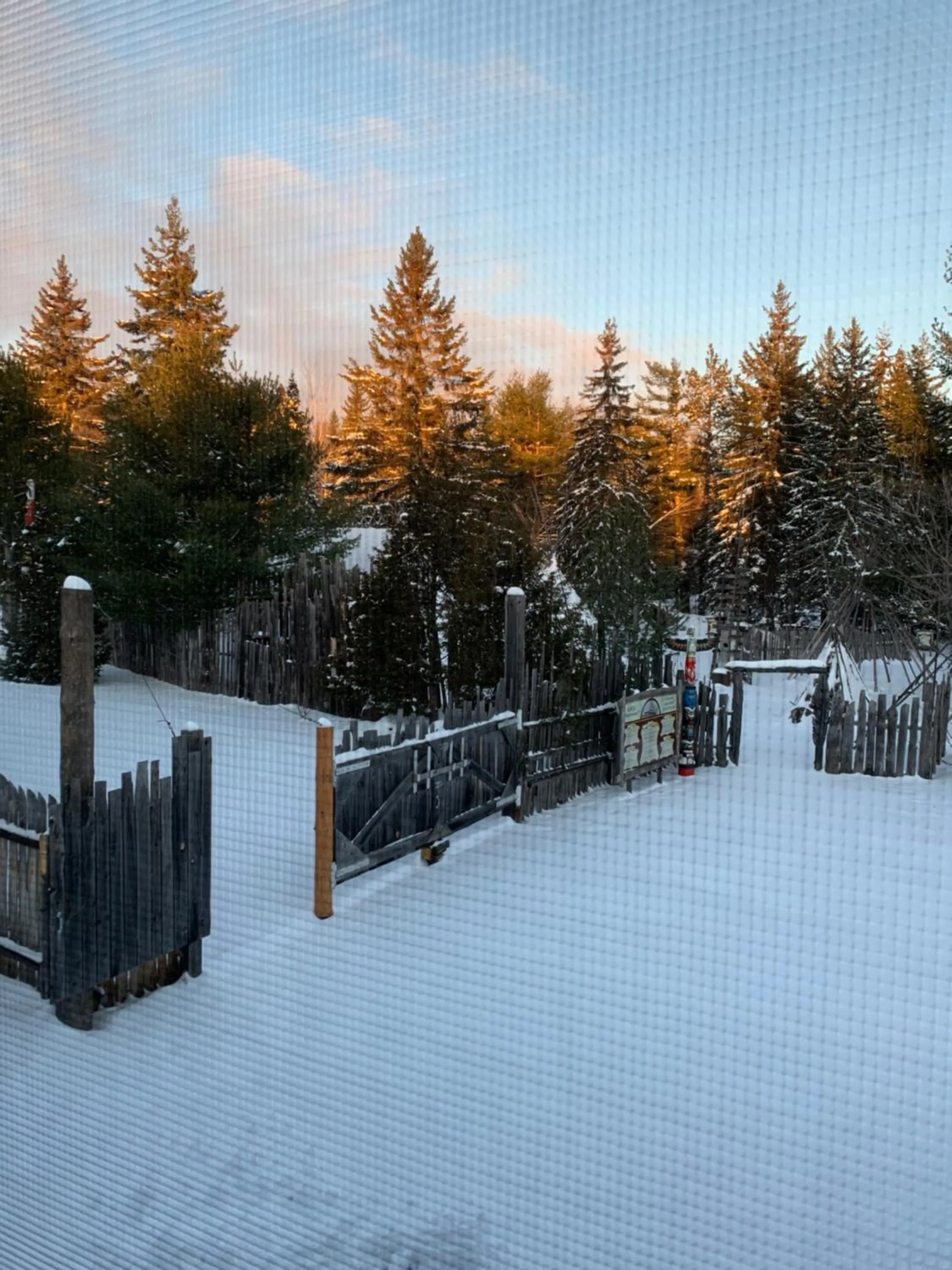 Winter in L'Auberge Refuge du Trappeur