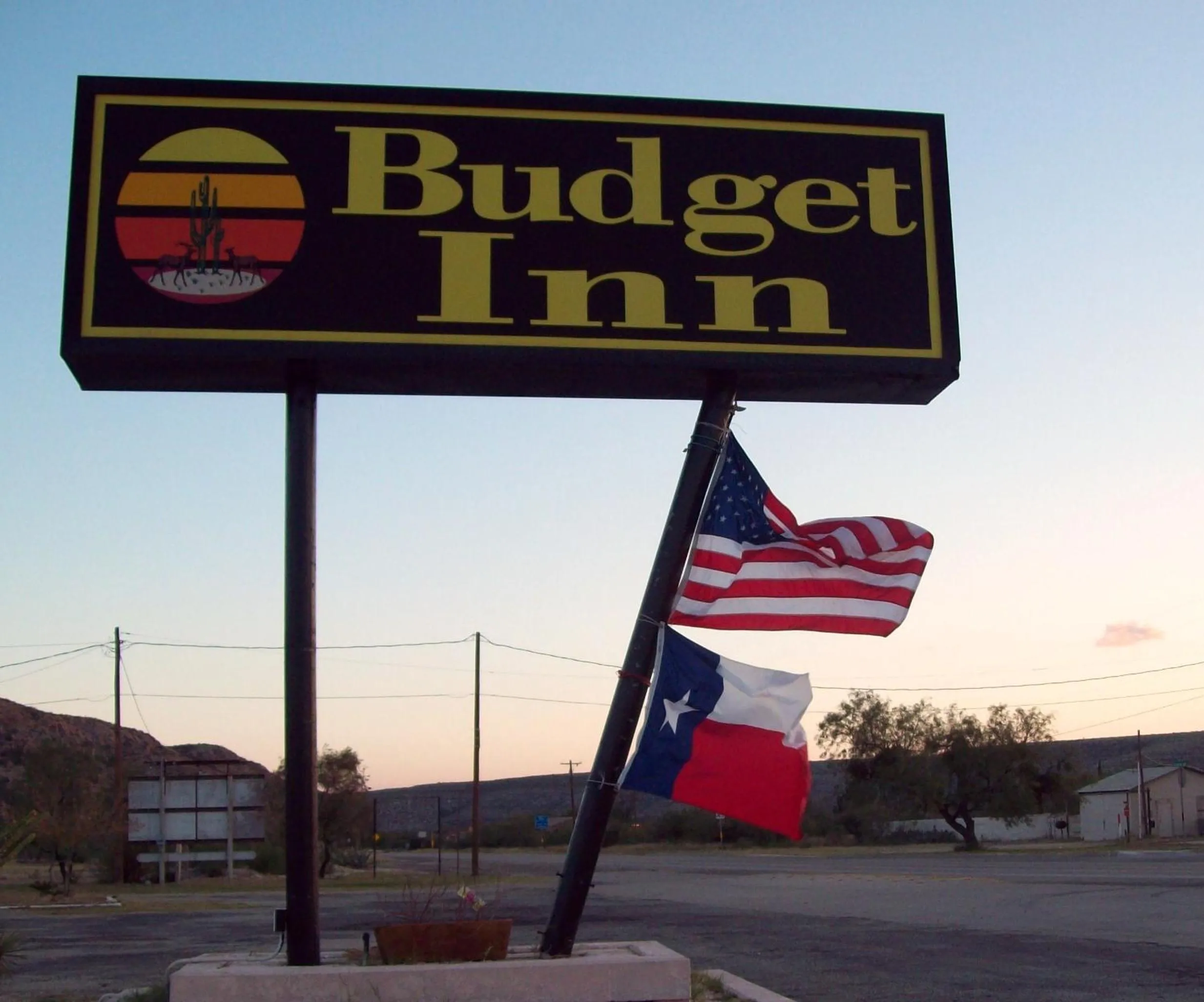 Property logo or sign in Budget Inn Sanderson