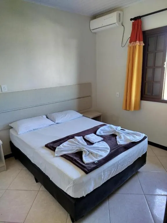 Bed in Hotel Panorâmico