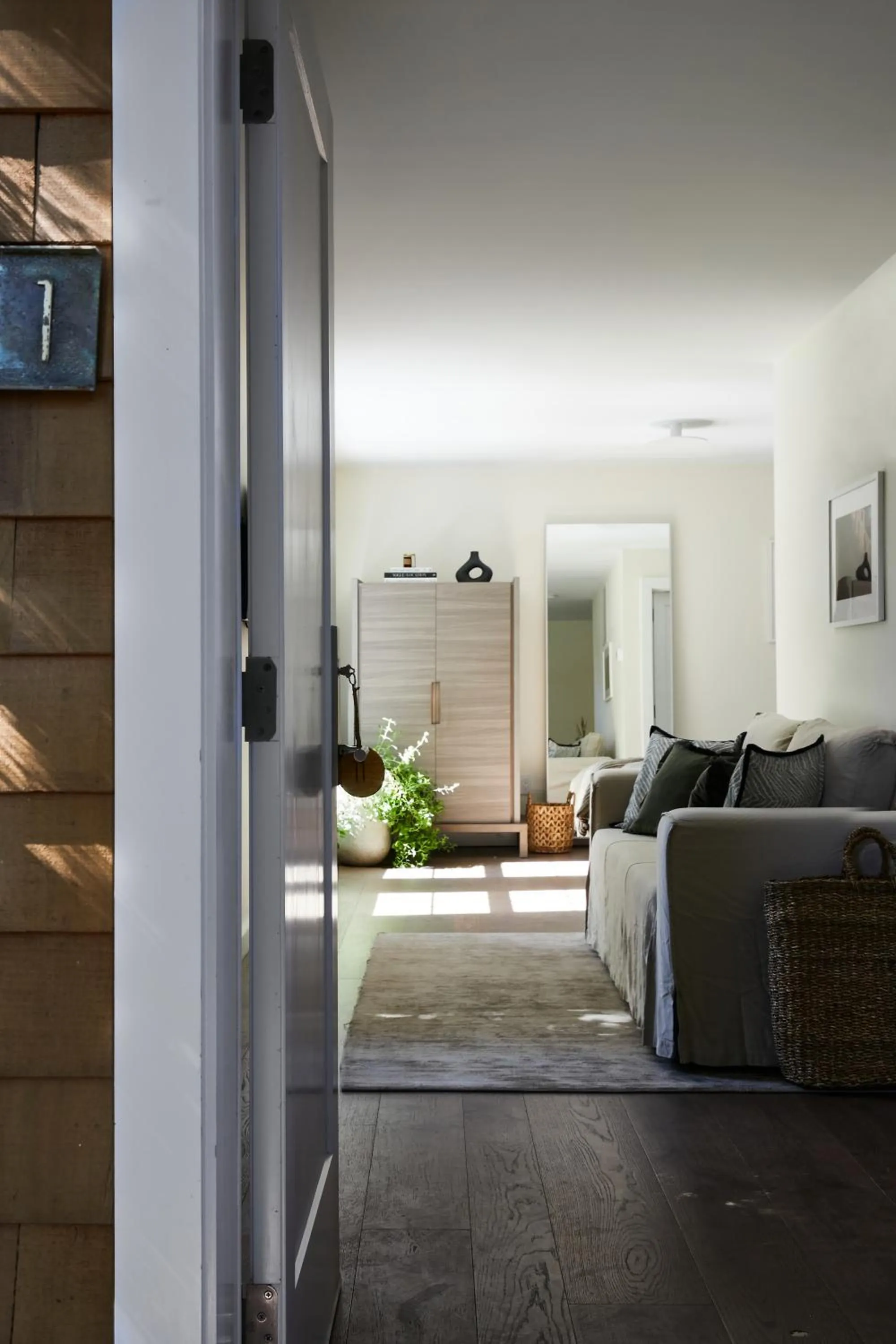 Seating area in The Roundtree, Amagansett