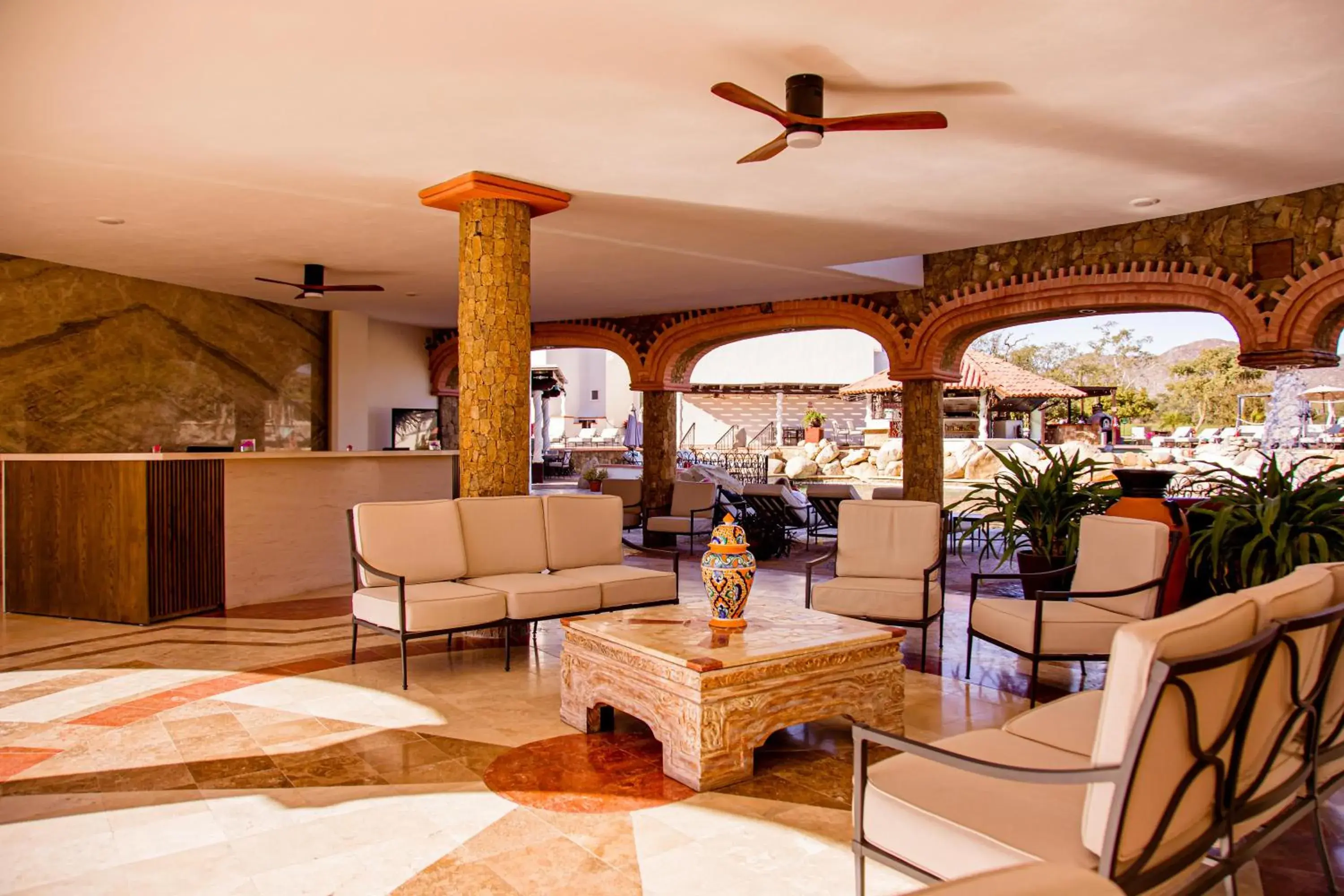Living room in Los Cabos Golf Resort, Trademark Collection by Wyndham Living room in Los Cabos Golf Resort, Trademark Collection by Wyndham