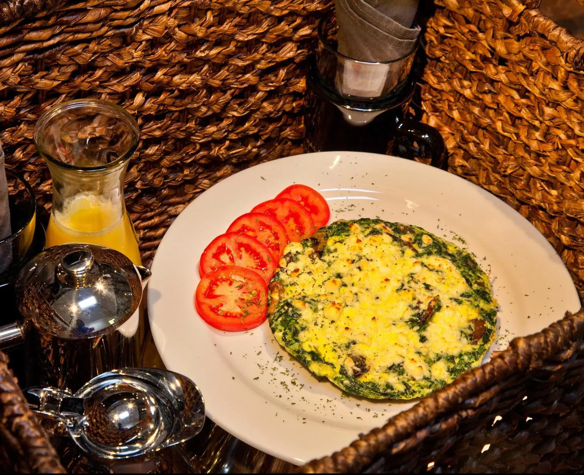 Food close-up in Palacio de Marquesa Food close-up in Palacio de Marquesa
