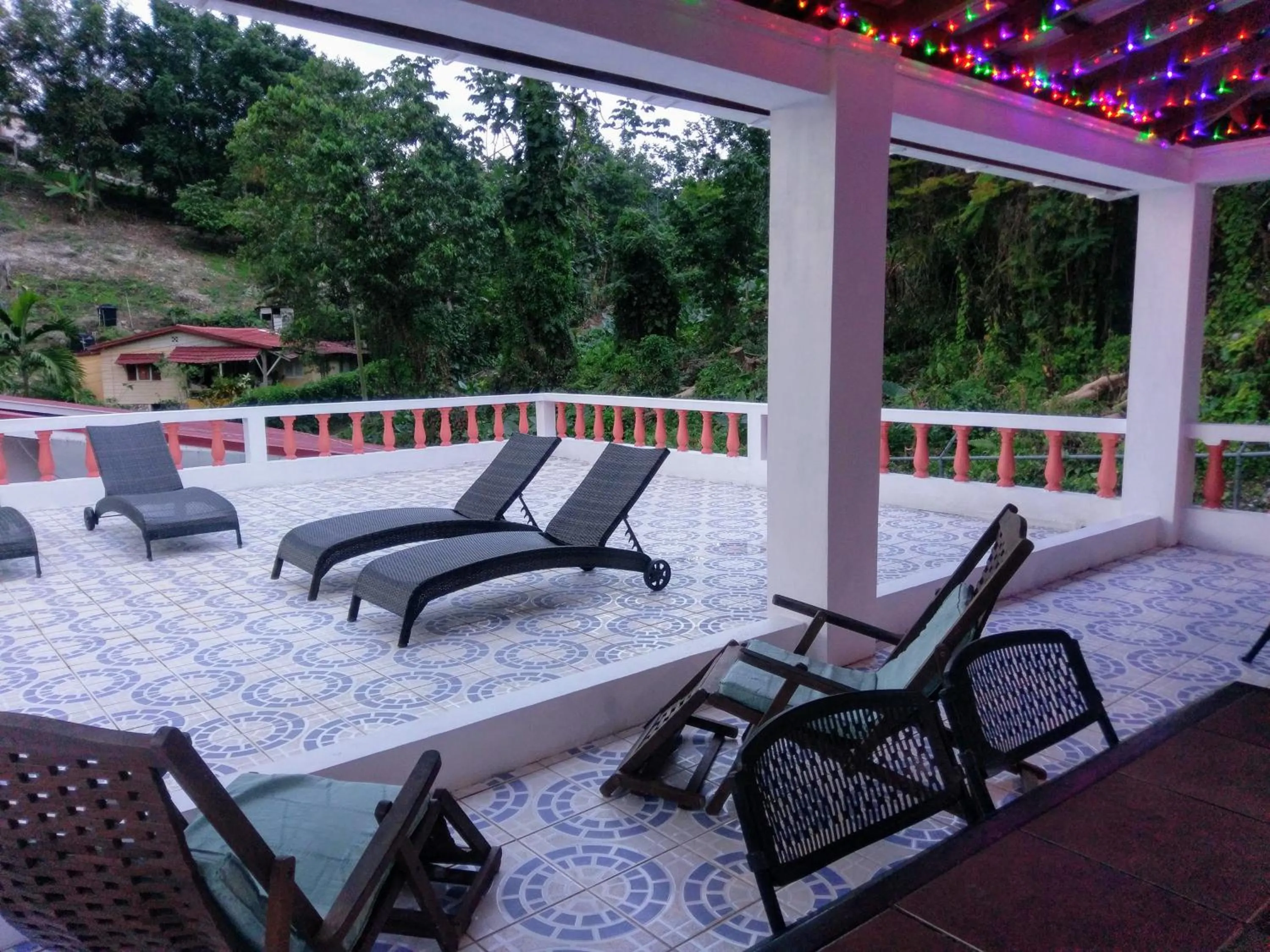 Patio in Polish Princess Guest House