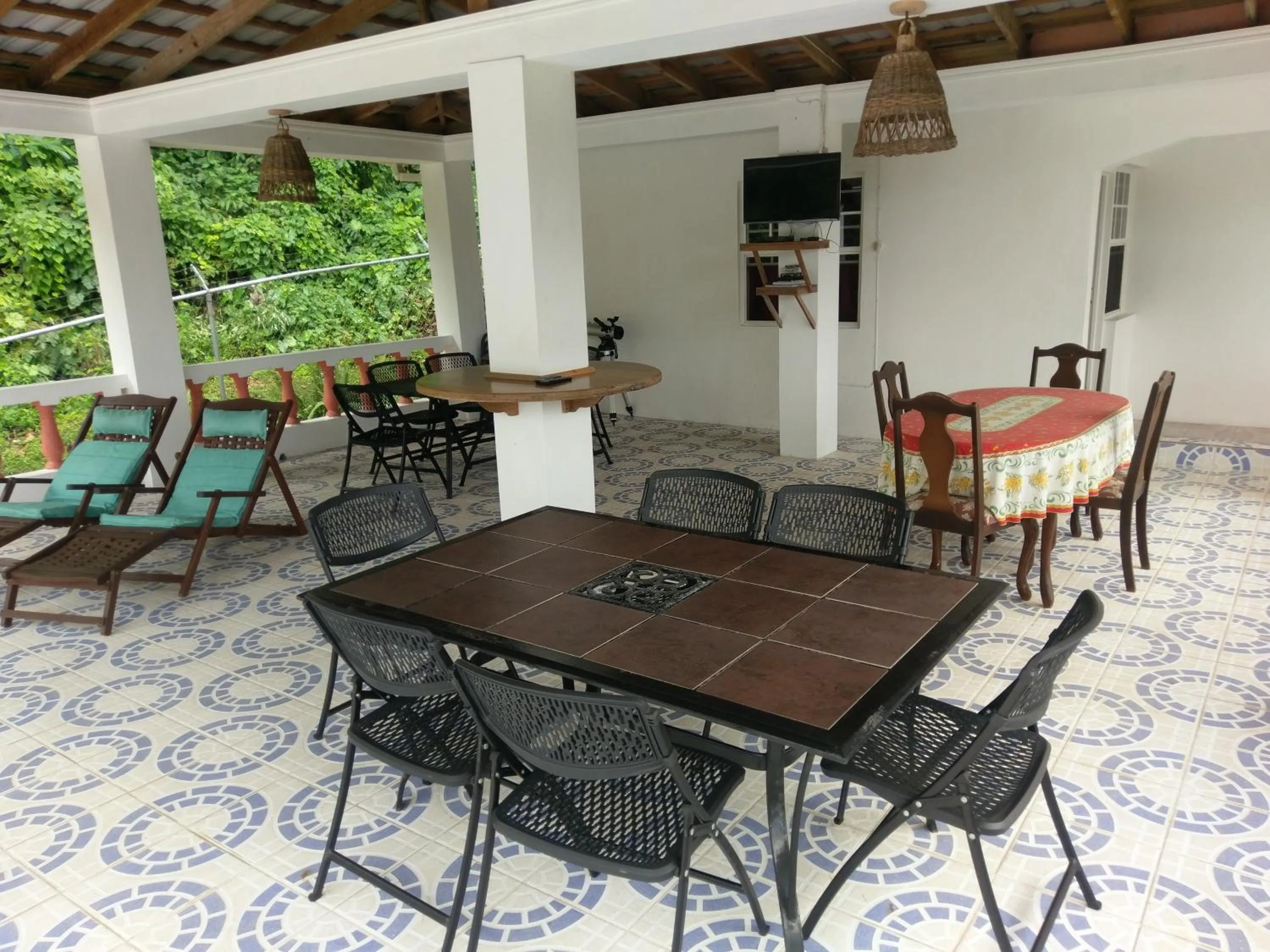 Patio in Polish Princess Guest House