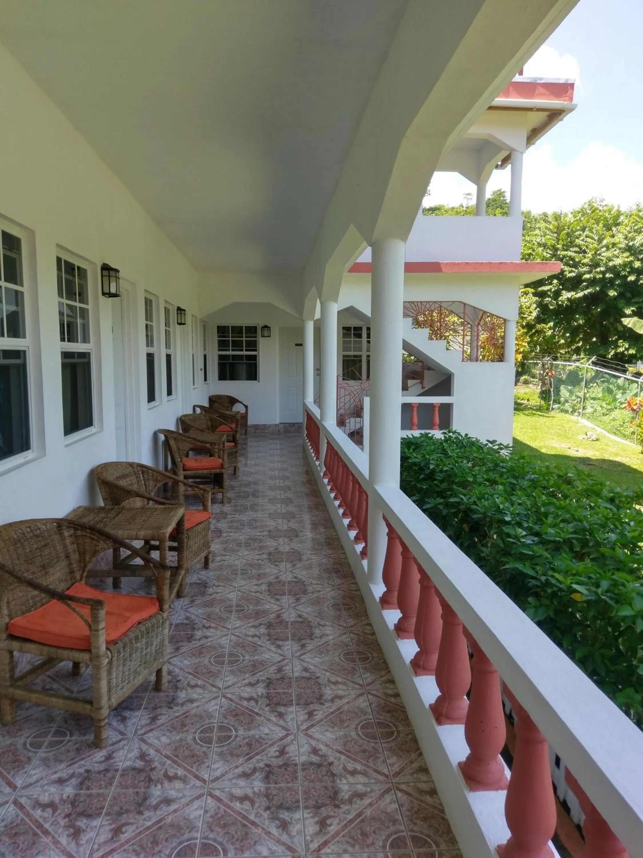 Garden in Polish Princess Guest House