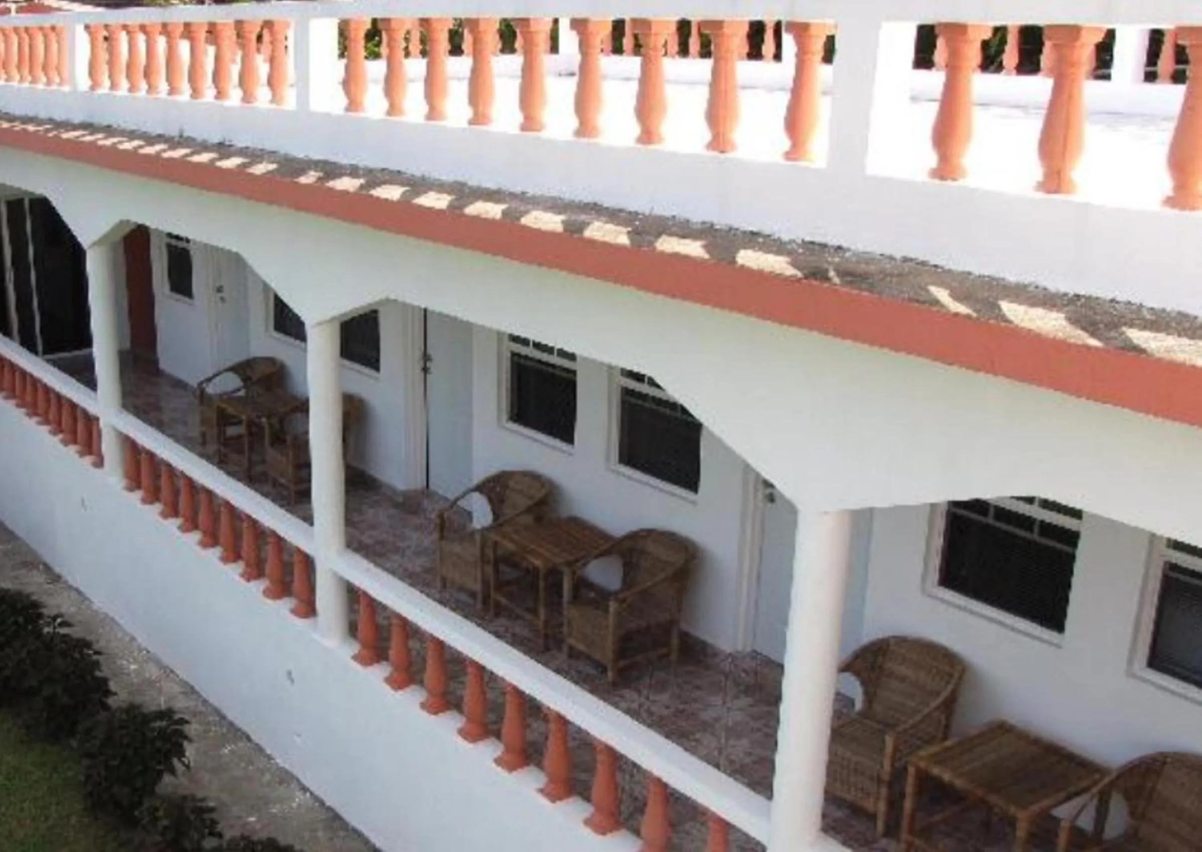 Patio in Polish Princess Guest House