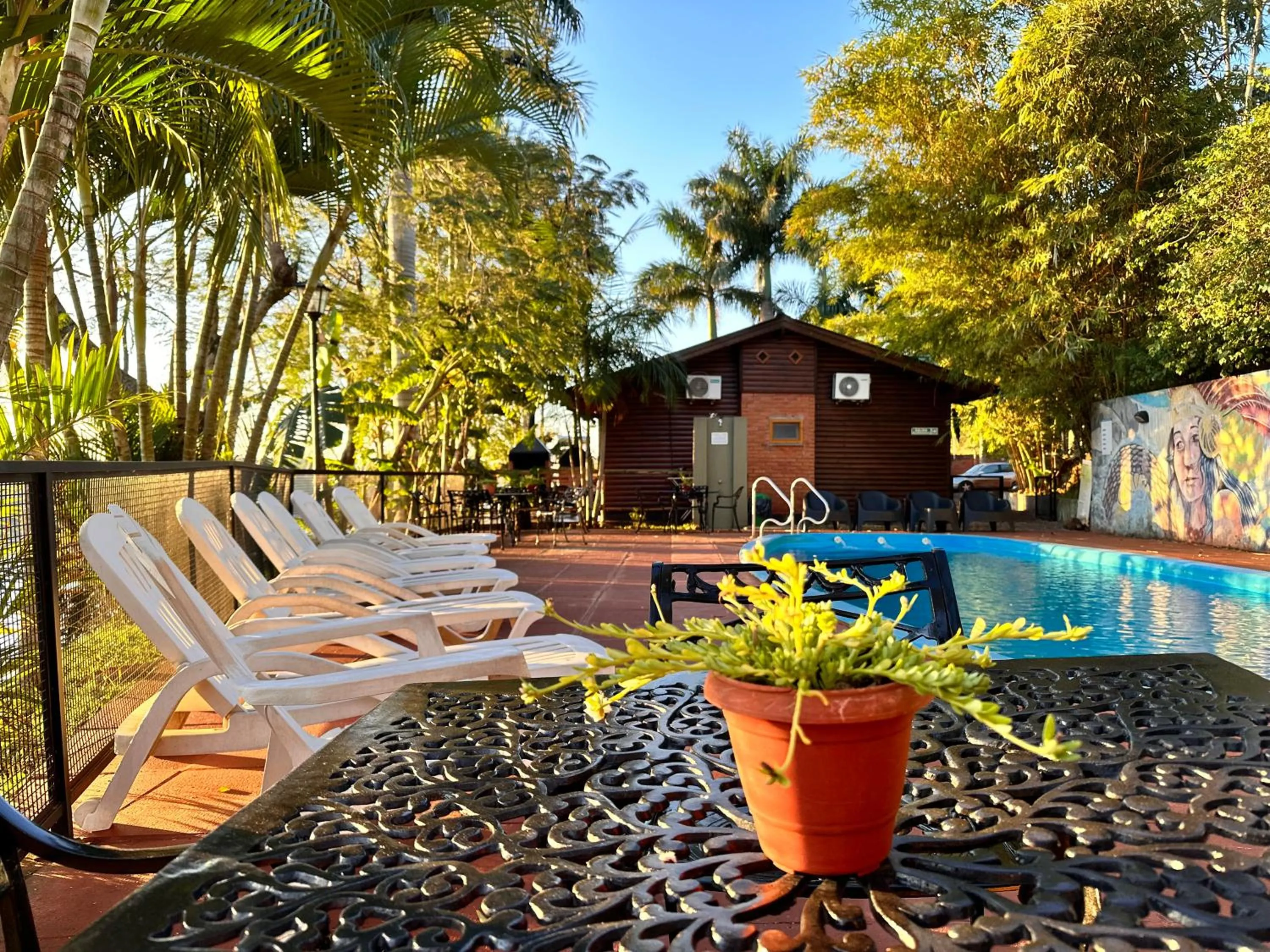 Swimming pool in Costa del Sol Iguazú