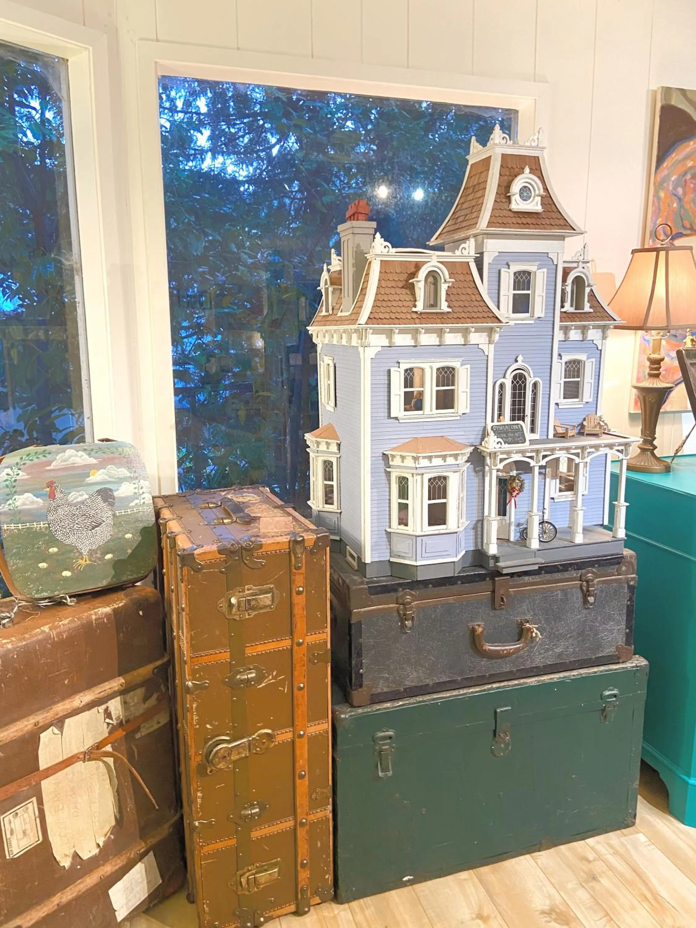 Decorative detail in Wisteria Guest House