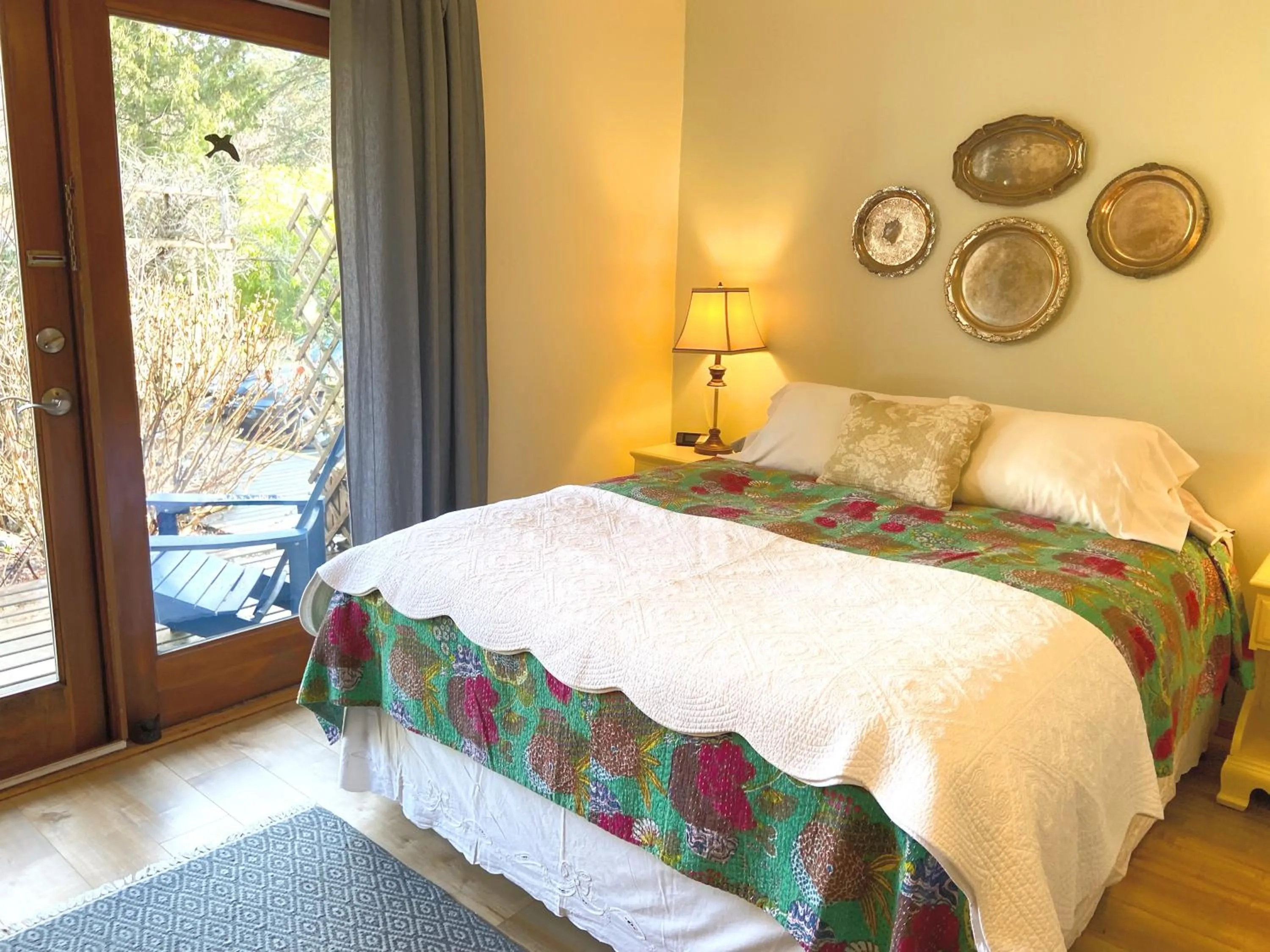 Bed in Wisteria Guest House