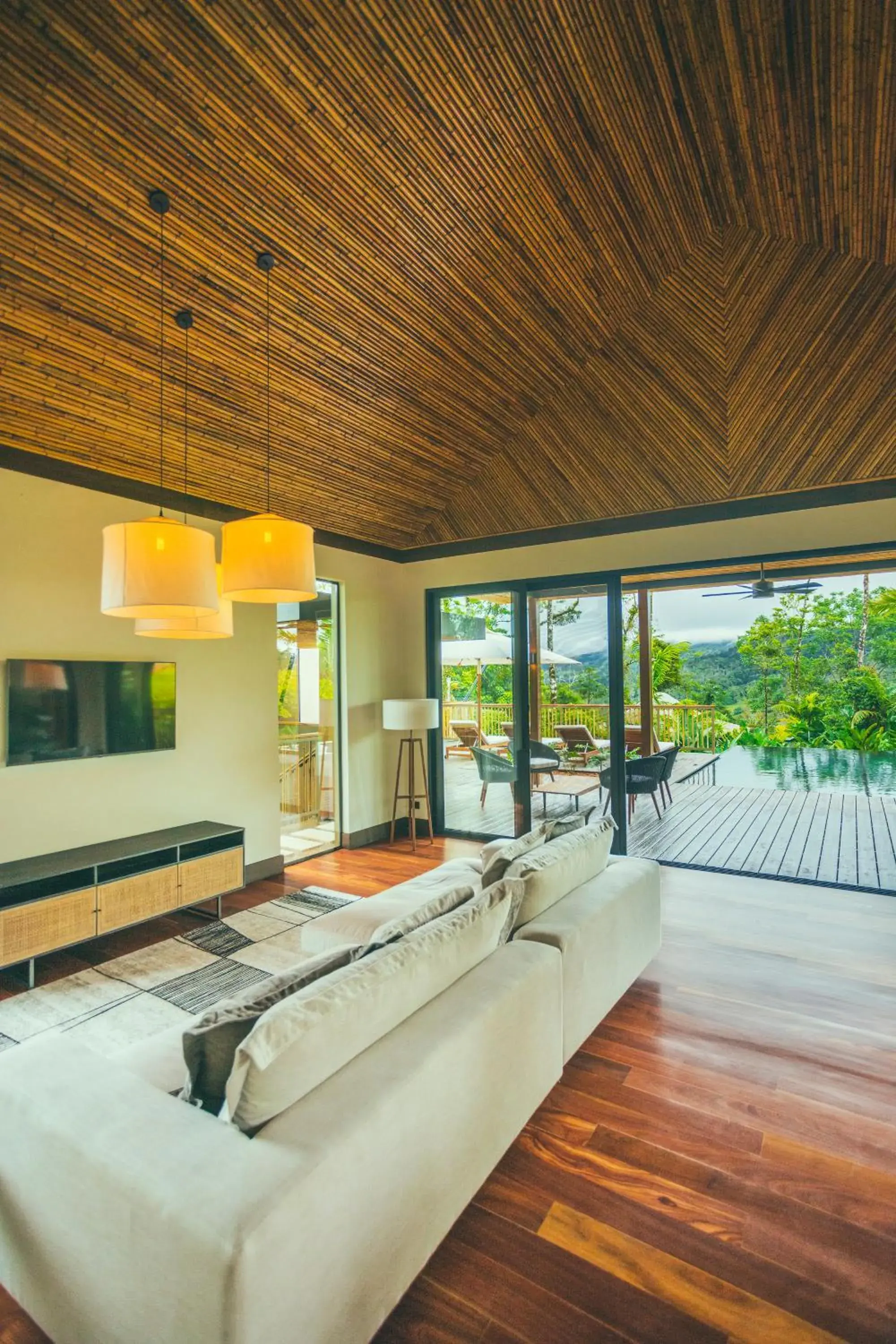 Living room in Nayara Tented Camp Living room in Nayara Tented Camp