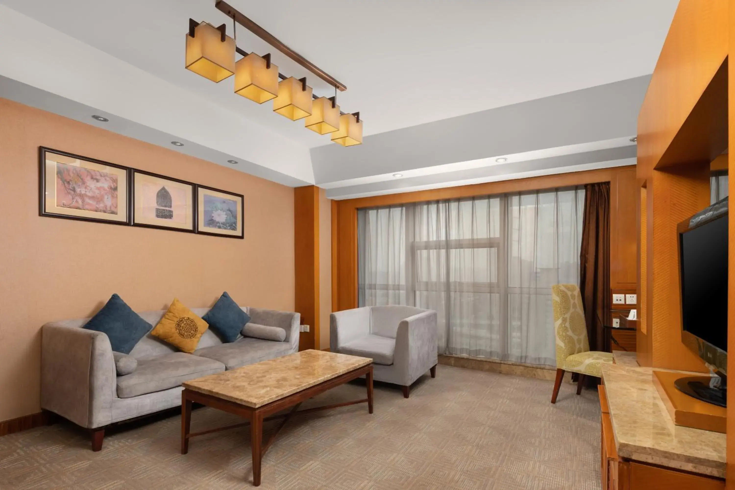 Living room in Empark Grand Hotel Xi'an Living room in Empark Grand Hotel Xi'an