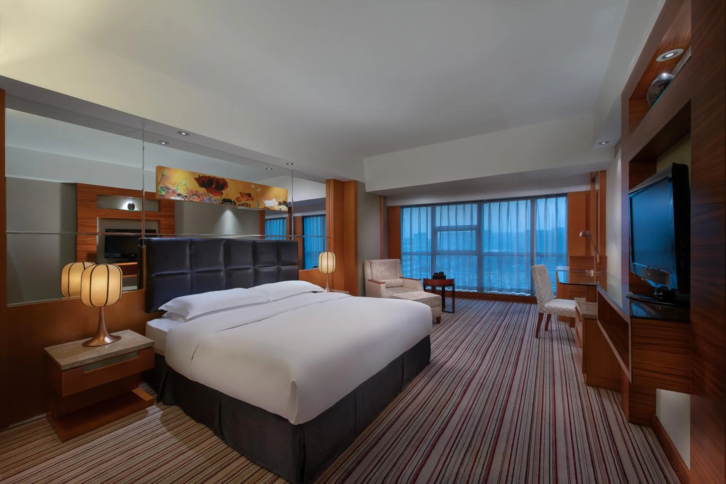 Photo of the whole room, Bed in Empark Grand Hotel Xi'an