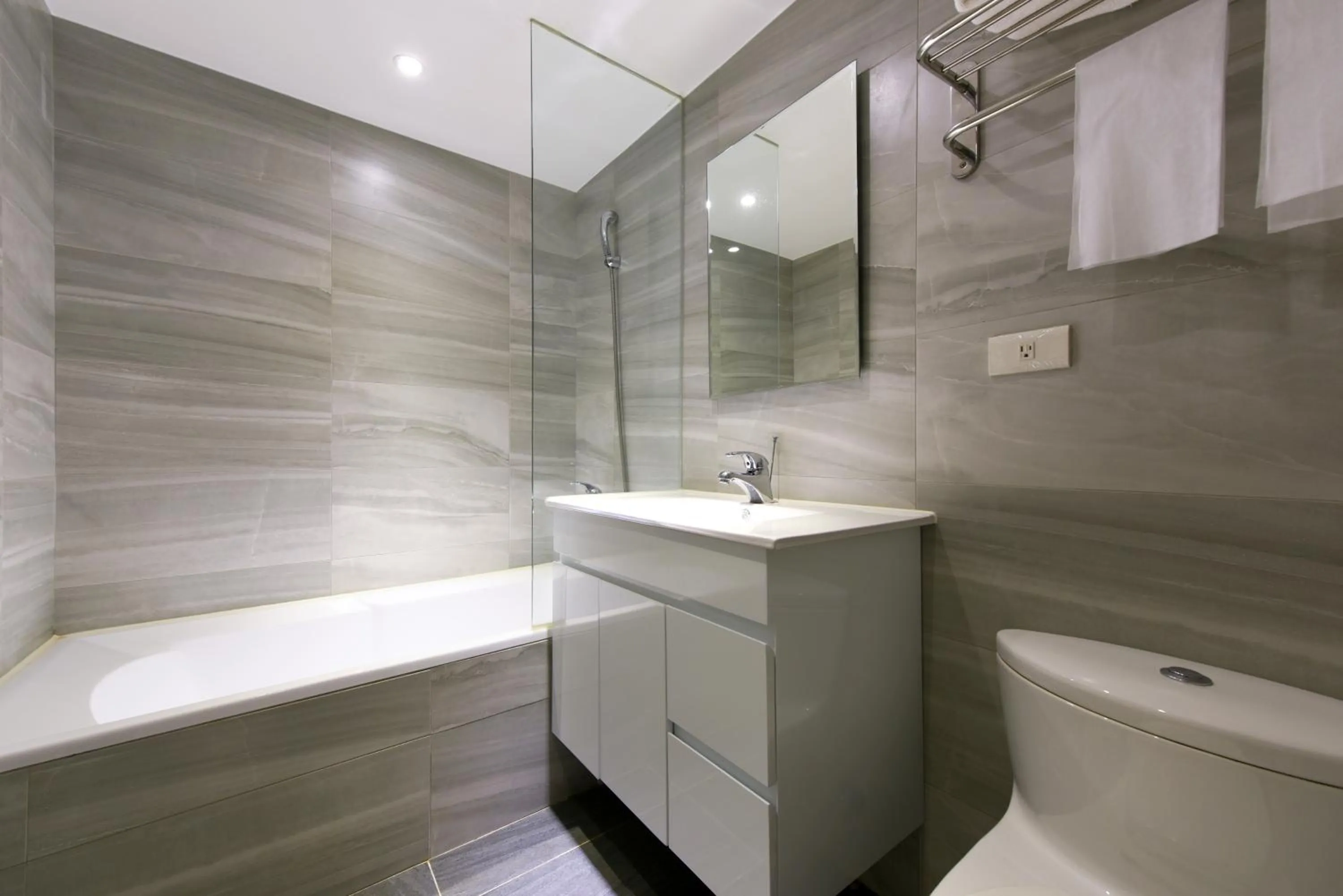 Bathroom in Blue Coast Hotel