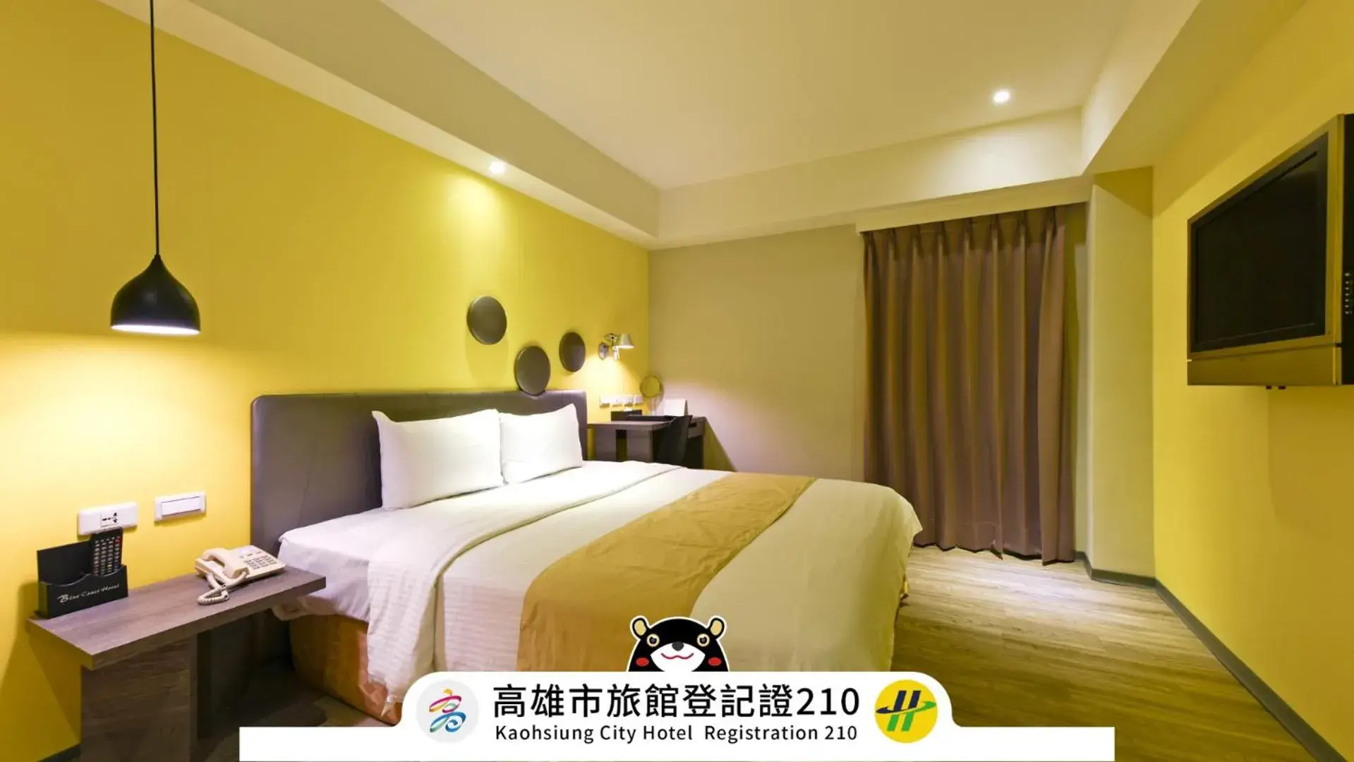 Bed in Blue Coast Hotel Bed in Blue Coast Hotel