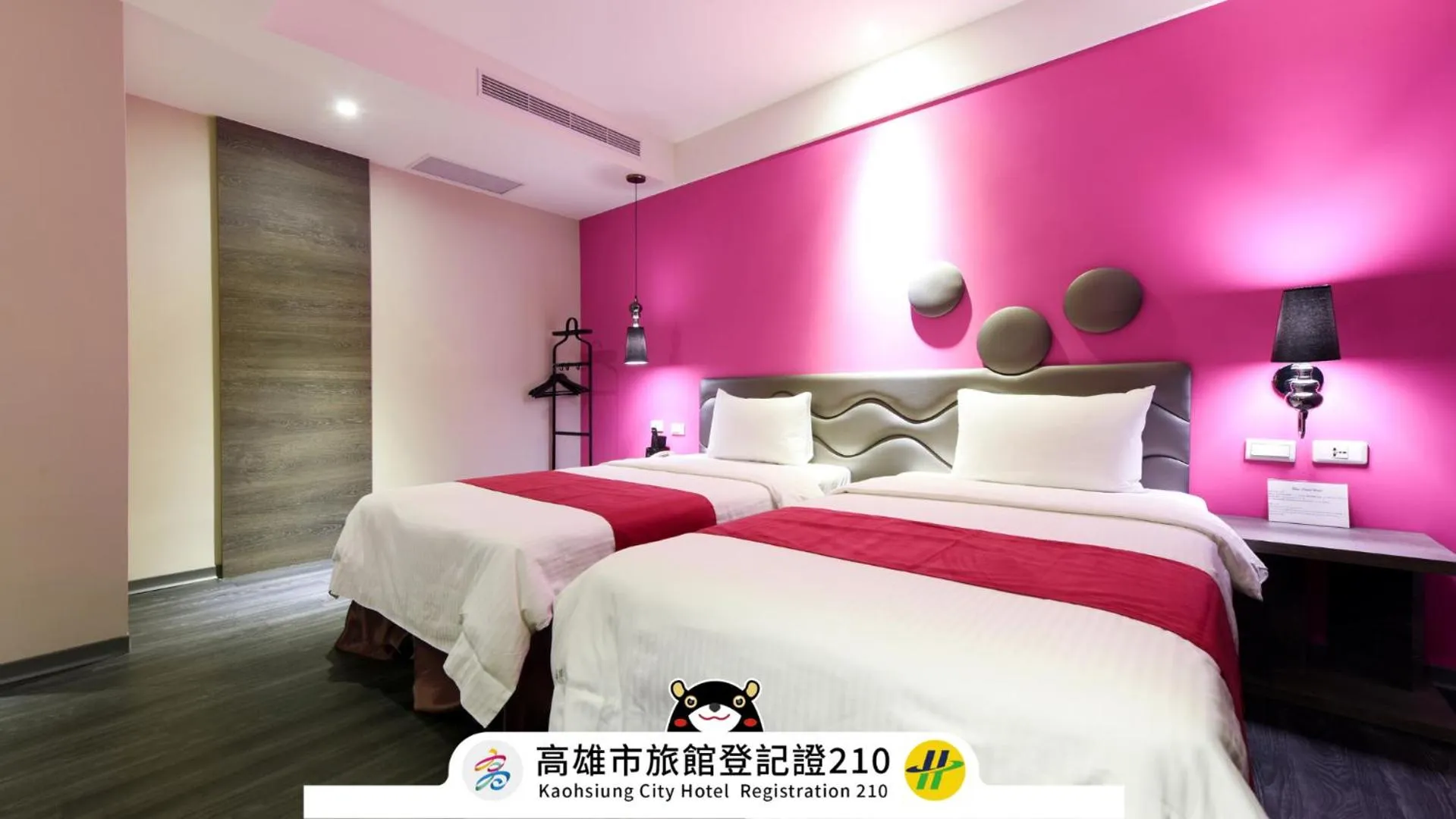 Bed in Blue Coast Hotel