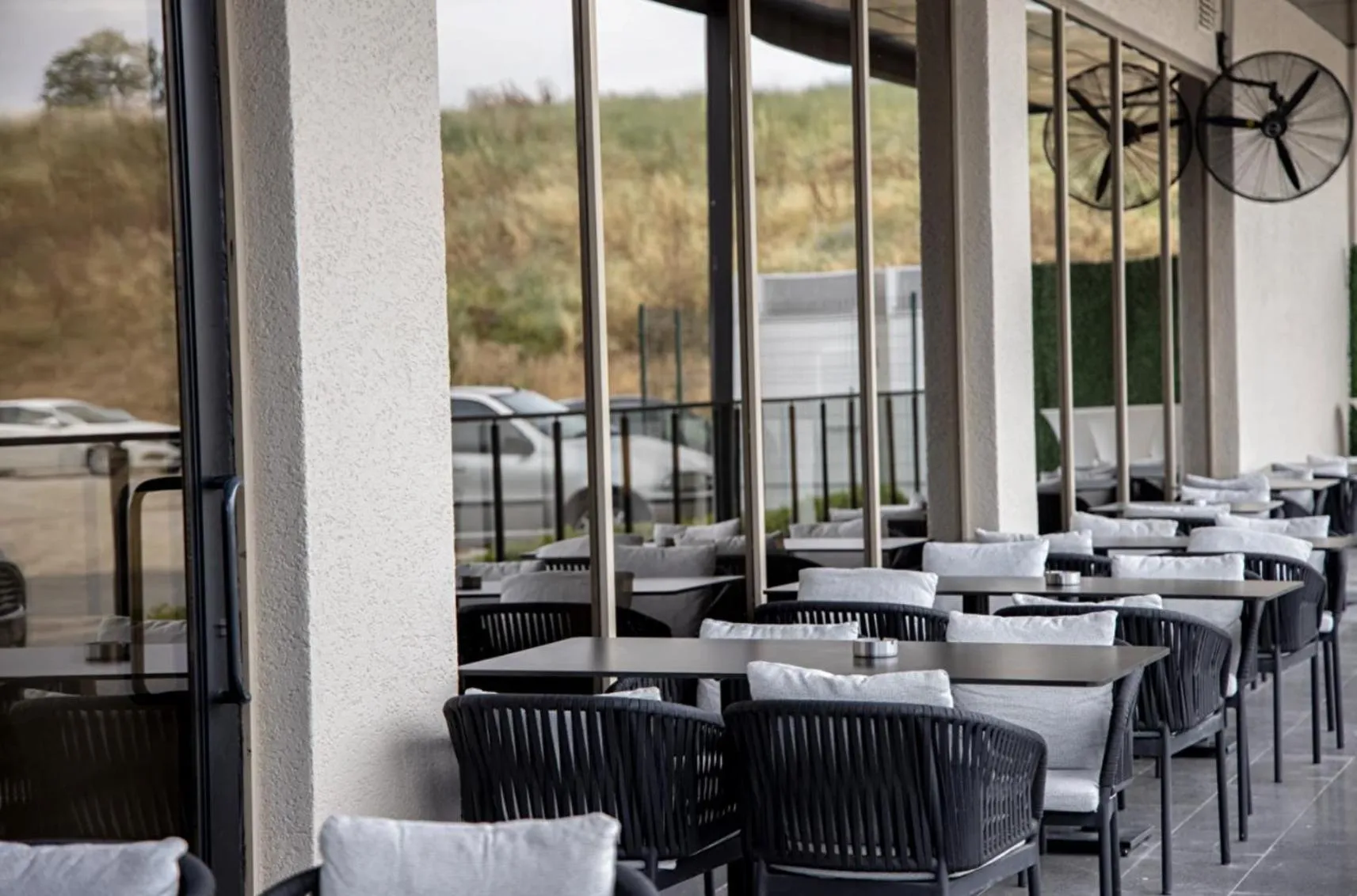 Seating area in Hilly Hotel