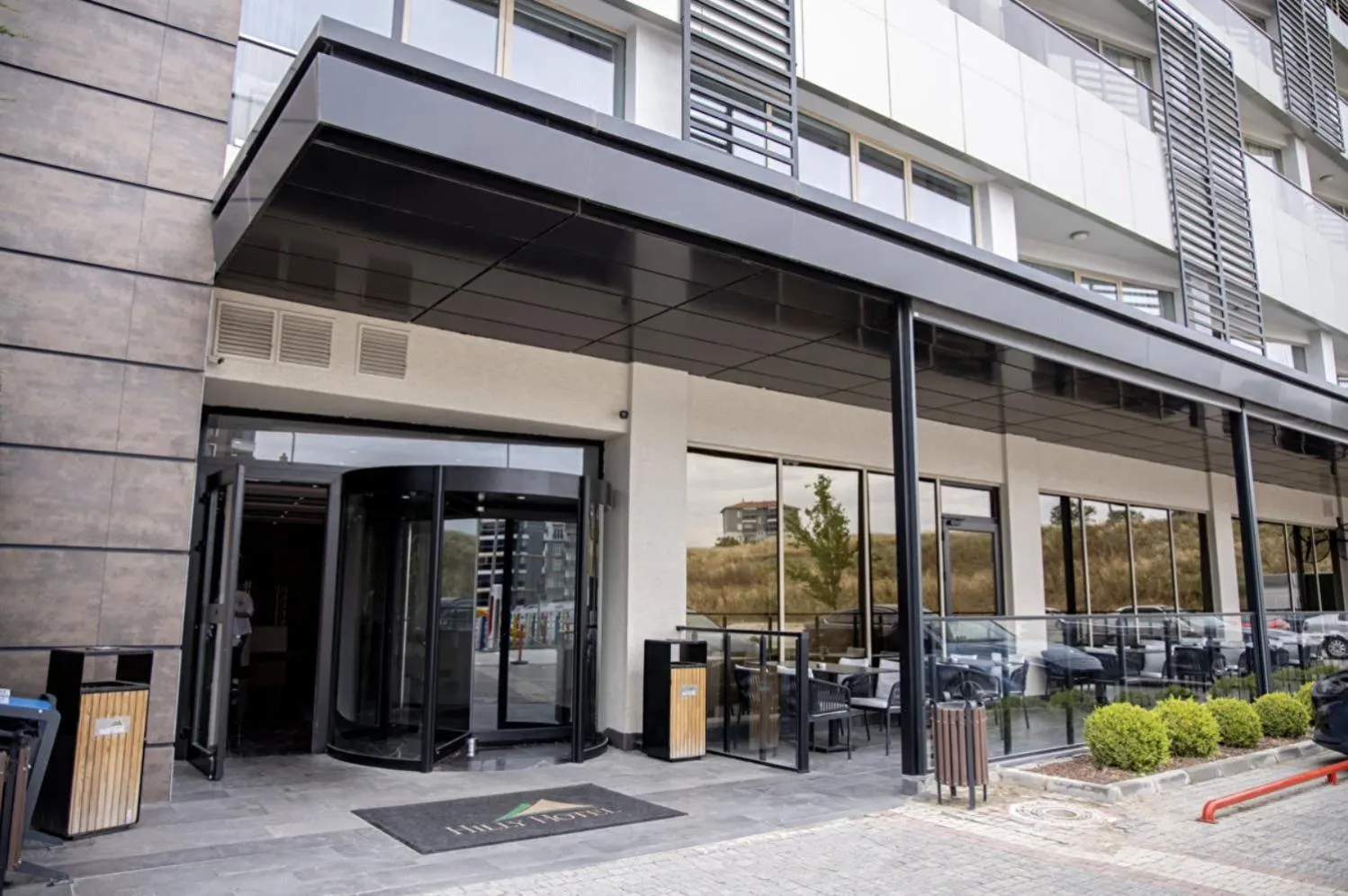 Property building in Hilly Hotel