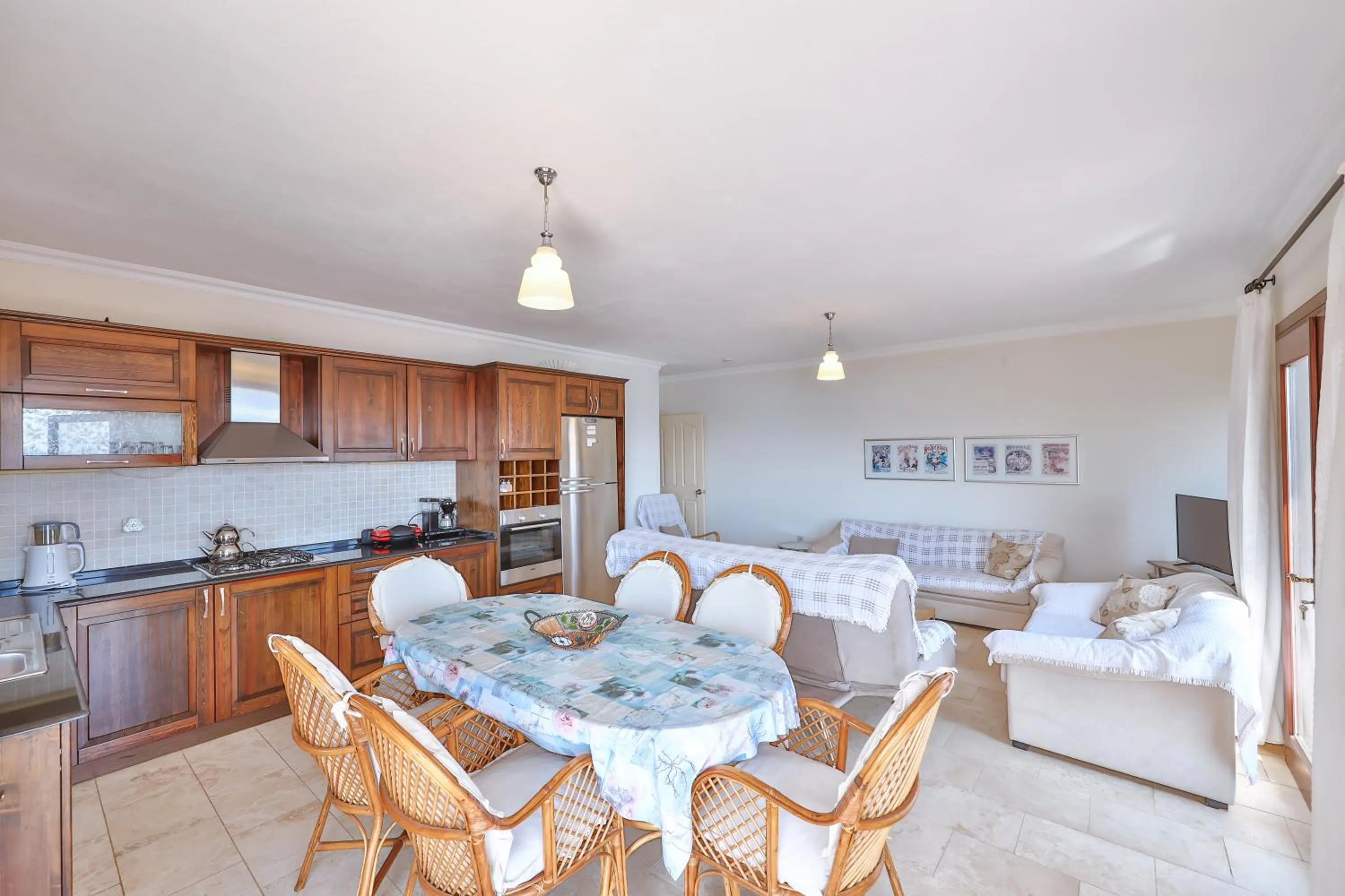 Living room in Nirvana Apartments