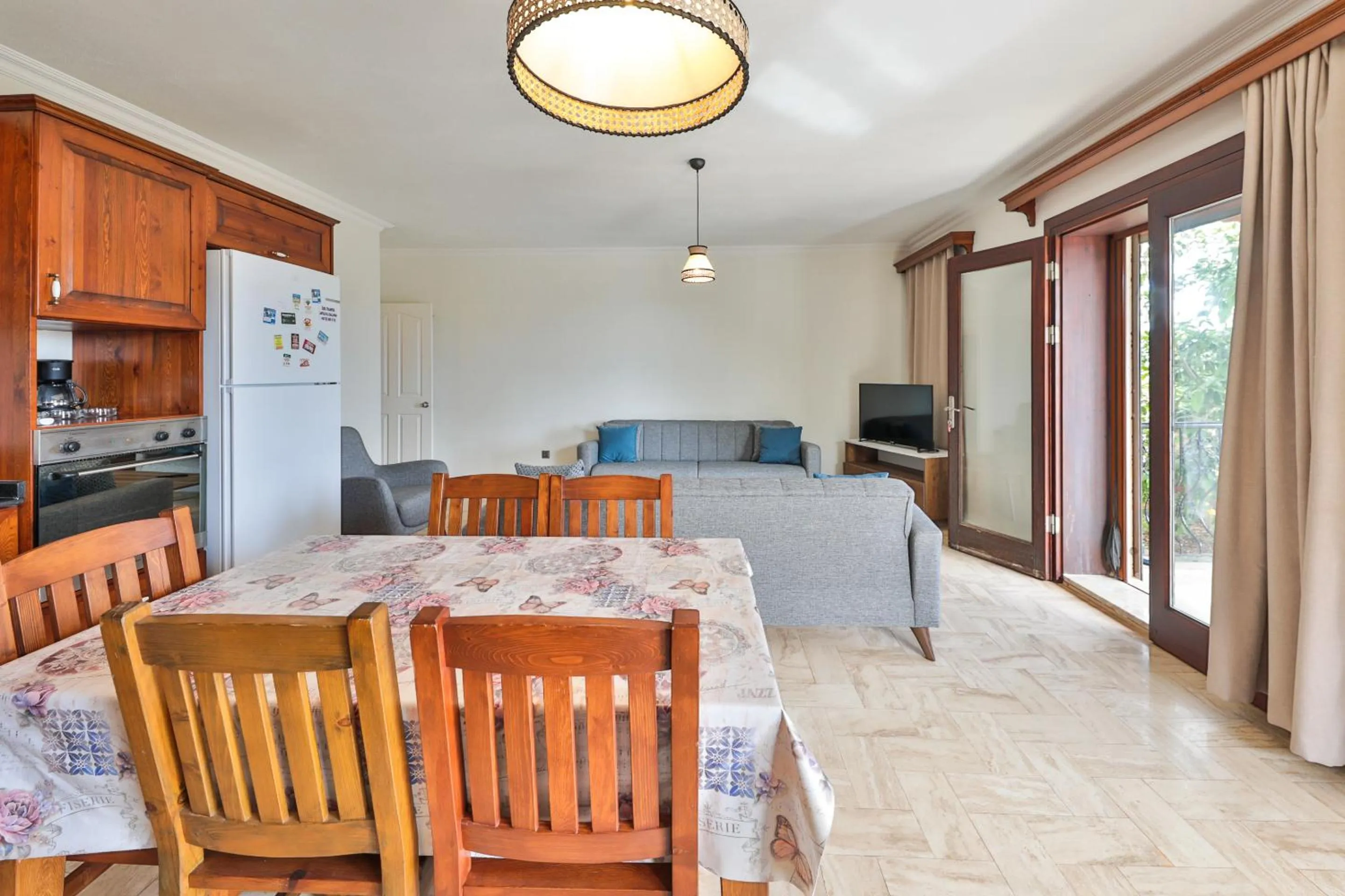 Living room in Nirvana Apartments