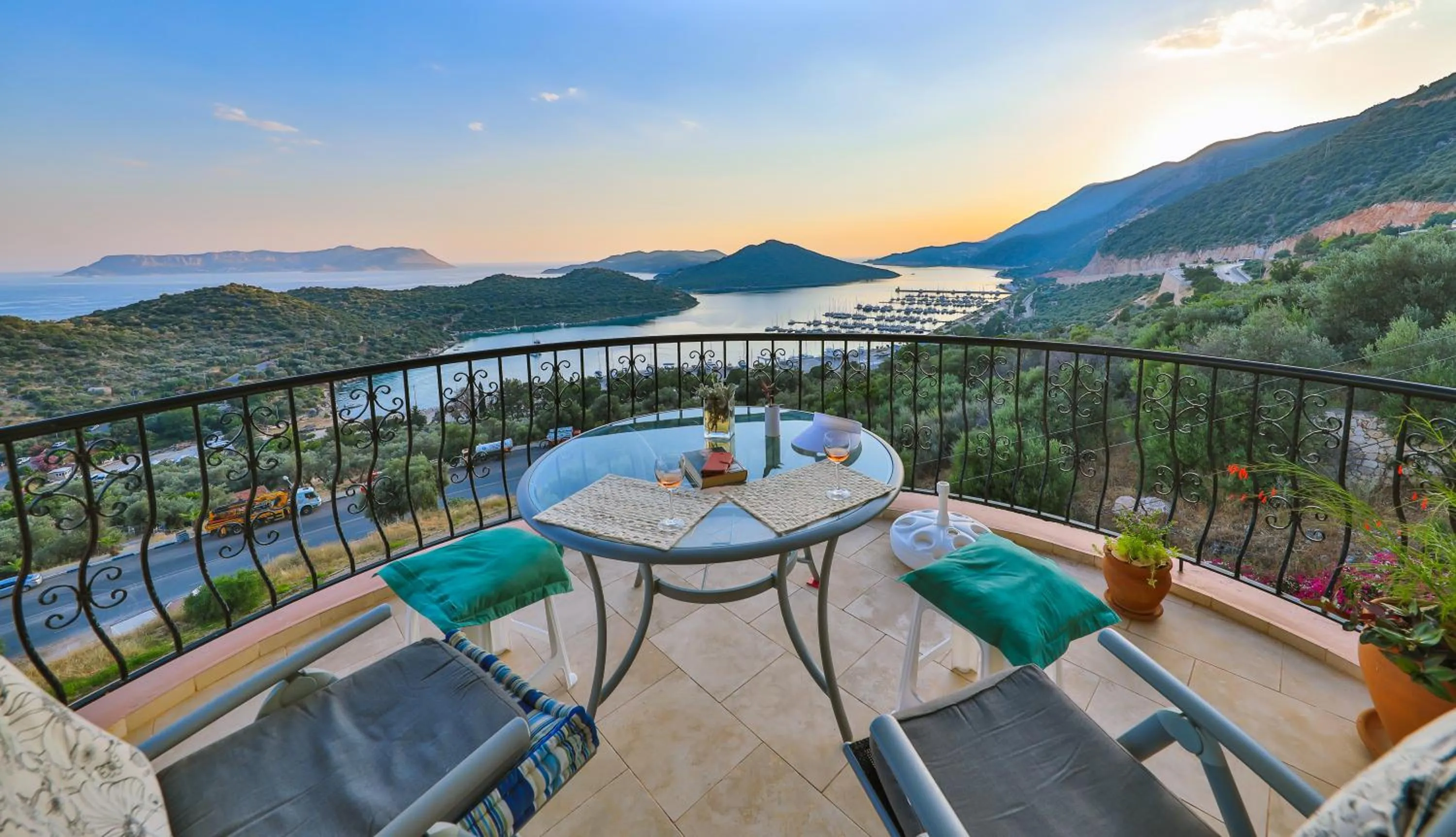 Sunset in Nirvana Apartments