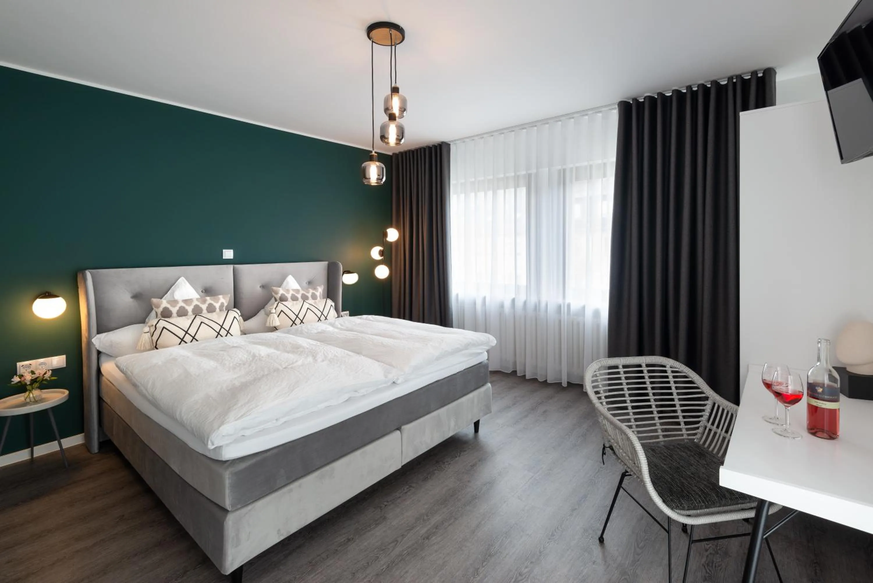Double Room with Balcony - single occupancy in Moselweingut & Gästehaus Hubertushof