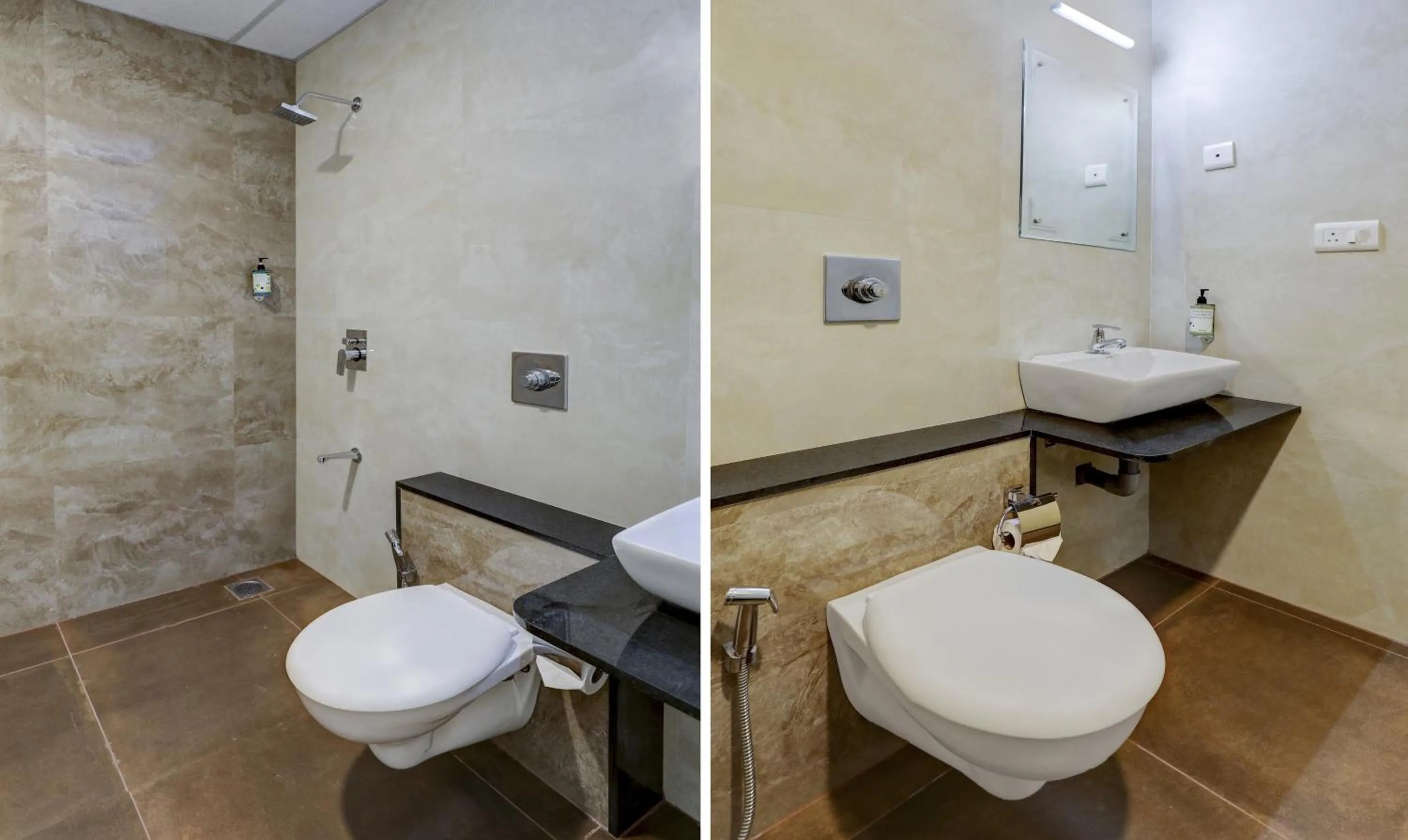 Bathroom in Treebo The Horizon Kankanady