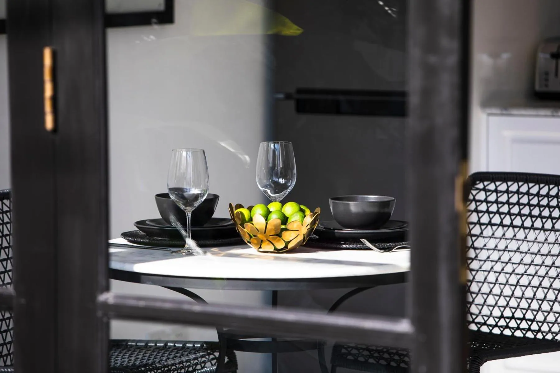 Dining area in Villa Chino