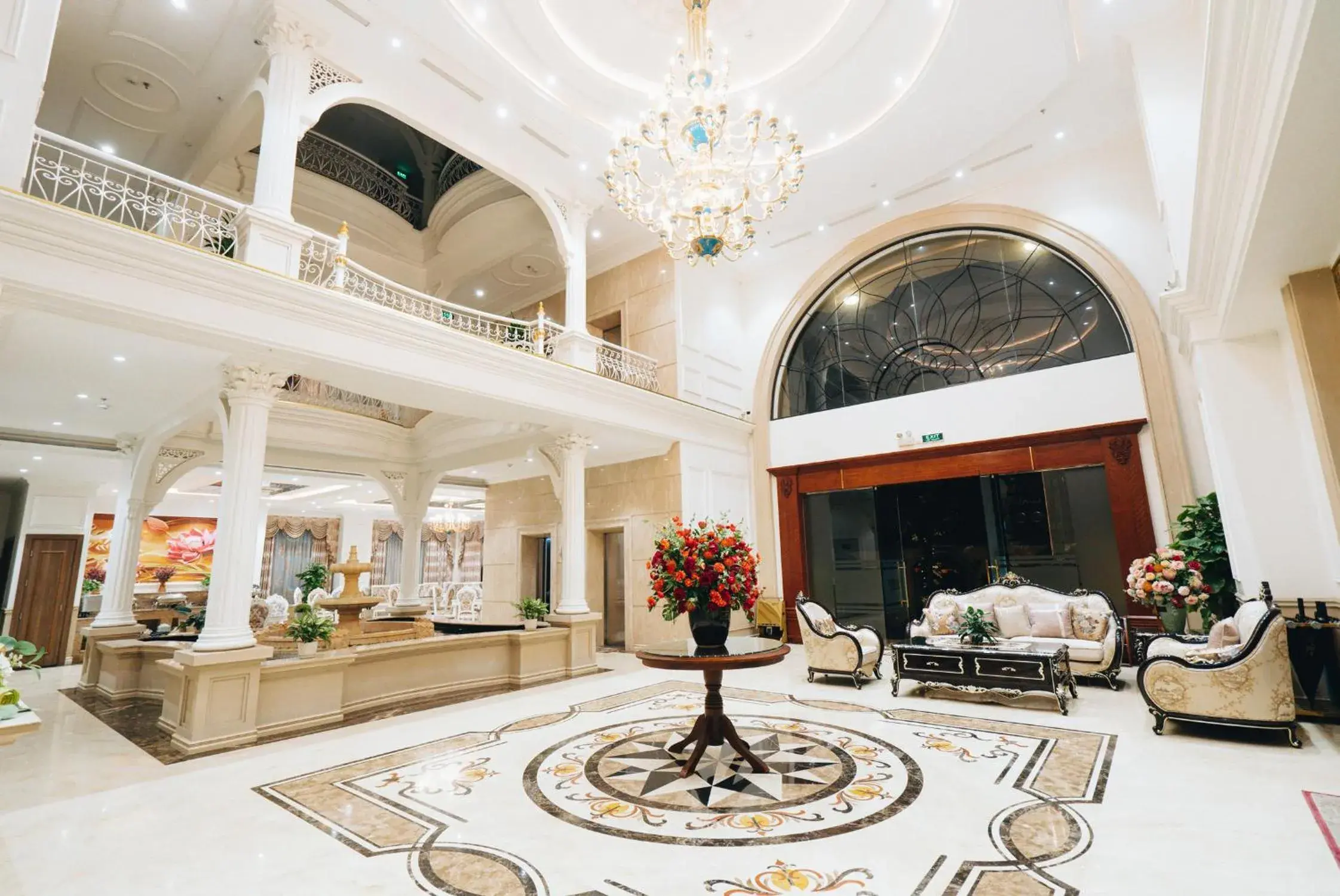 Lobby or reception in Manh Quan Luxury Hotel Lobby or reception in Manh Quan Luxury Hotel