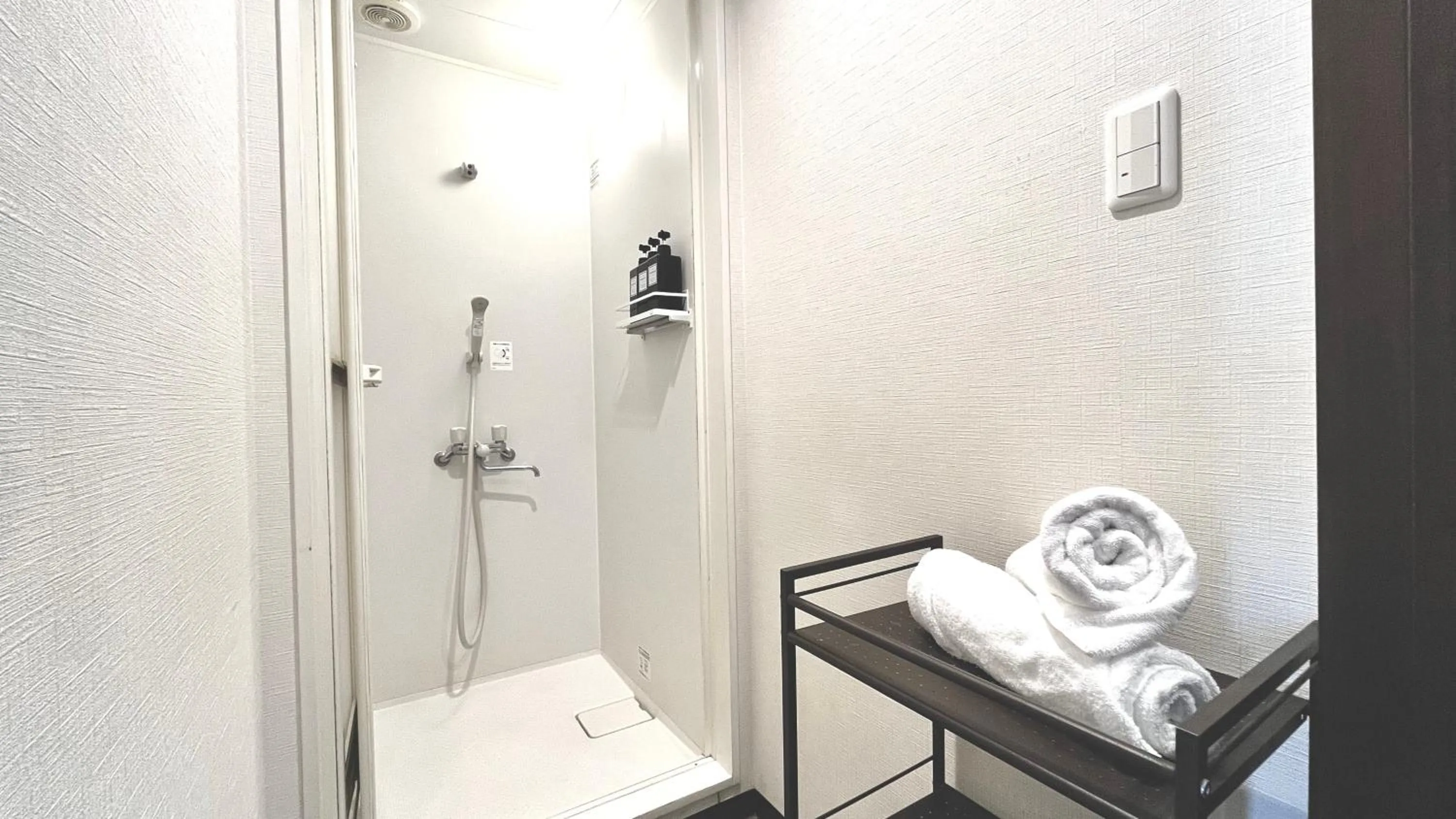 Shower, Bed in R Hostel Namba south