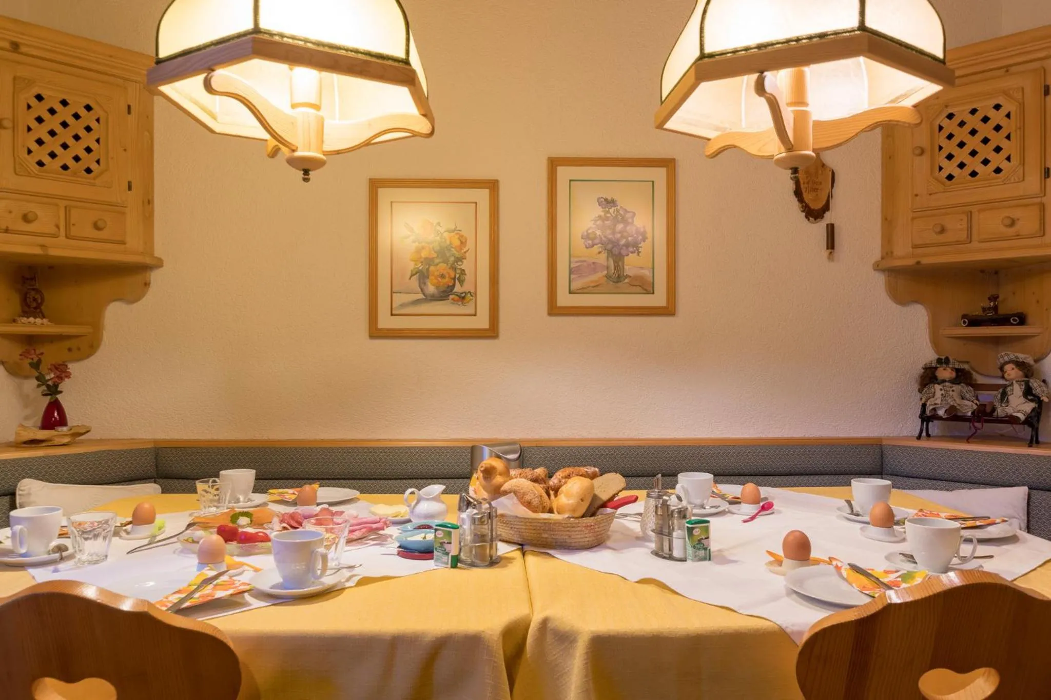 Continental breakfast in Landhaus Tripolt